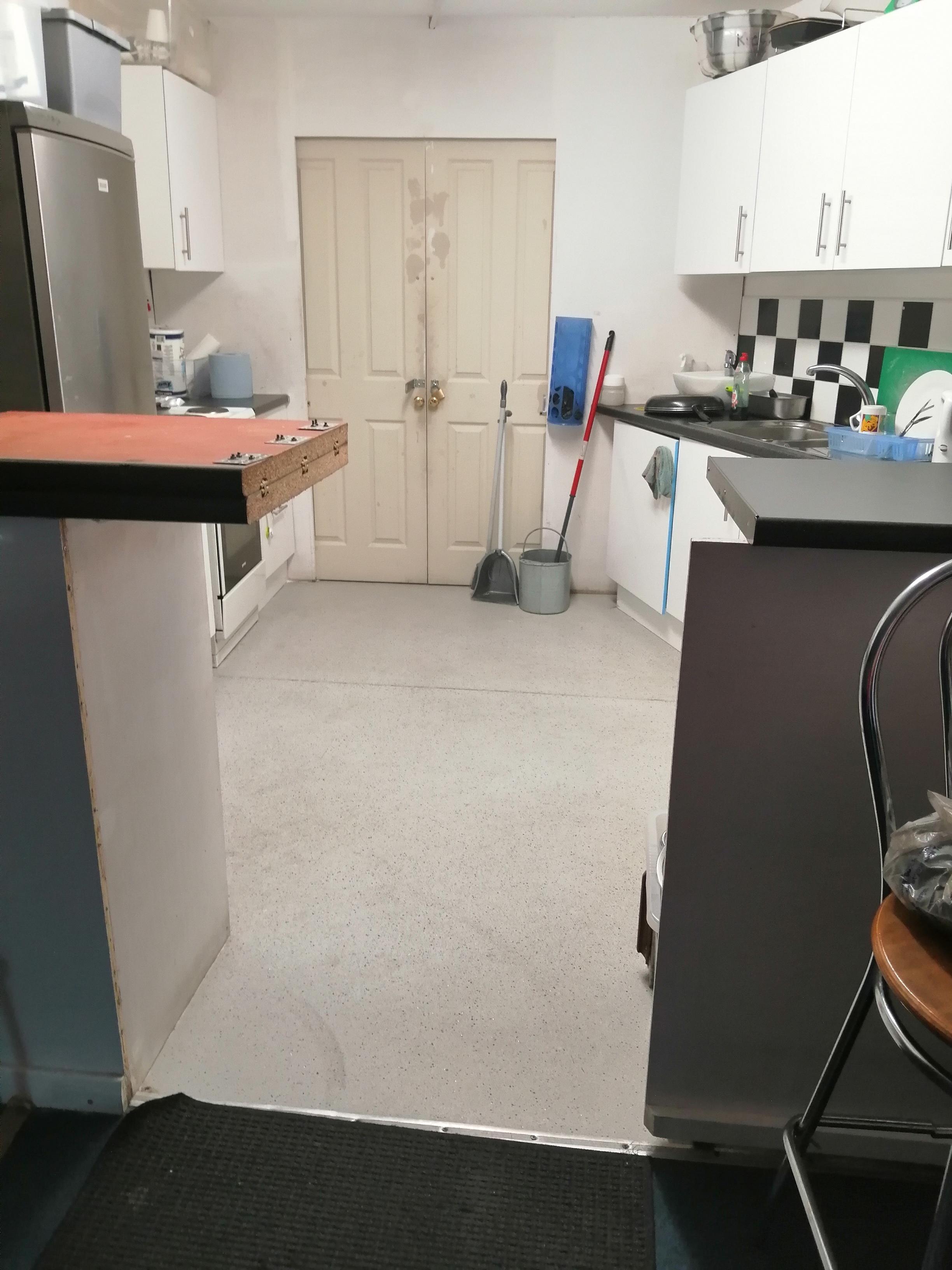 Functional kitchen in THE HEALING CENTRE, ideal for catering events and gatherings.