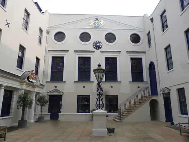 Courtyard and Champagne Bar