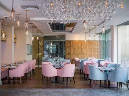 VIP dining area at 28-50 Oxford Circus, ideal for upscale events and corporate gatherings.