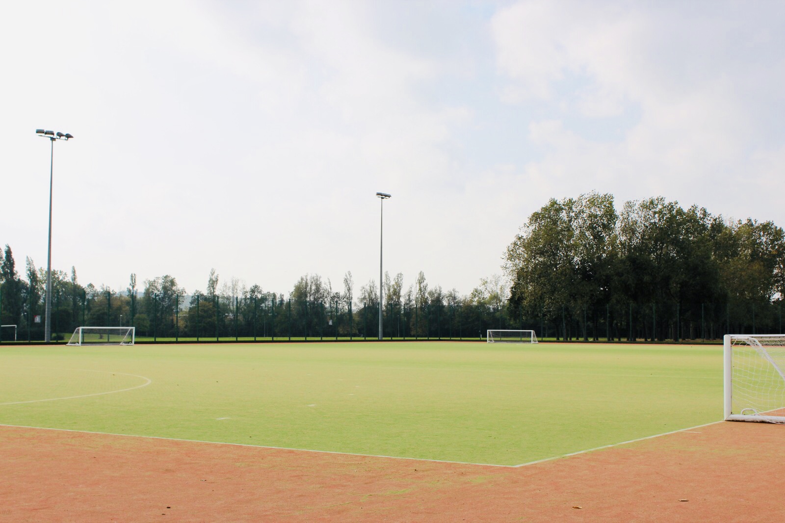 Outdoor soccer field in Basildon, ideal for sports tournaments and team-building events.