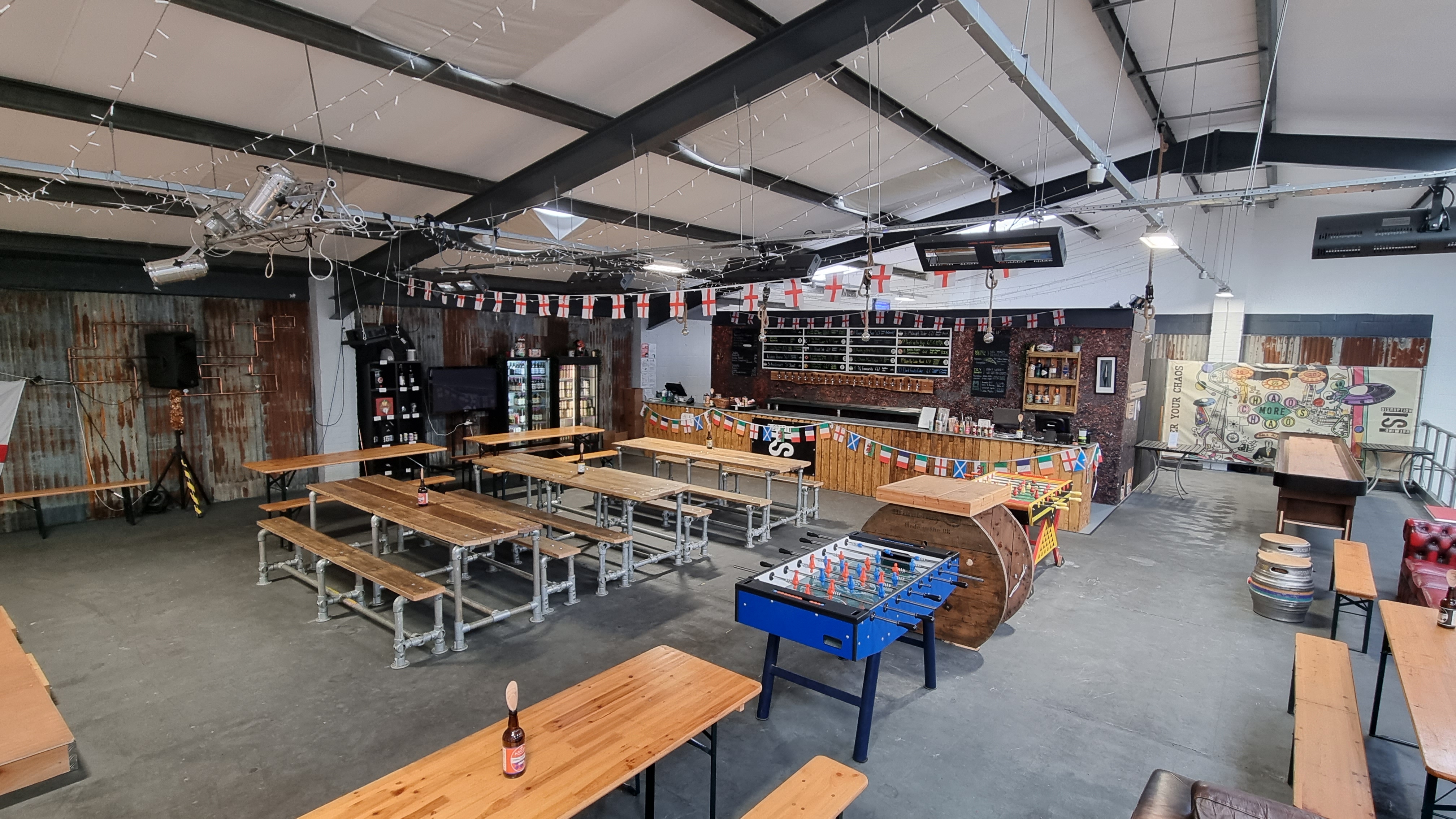 Versatile event space at The Mezzanine, ideal for networking and workshops.