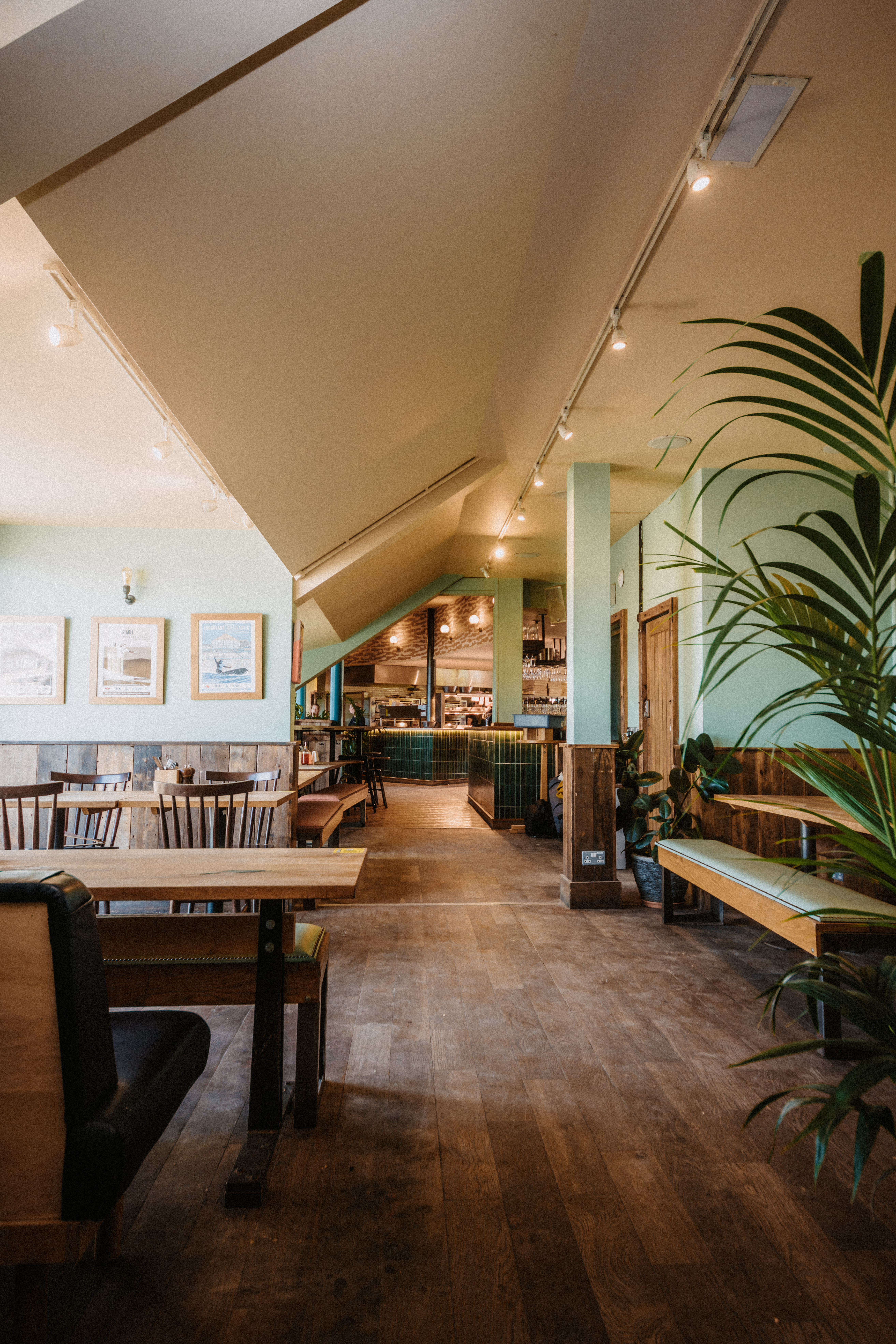 Stylish restaurant venue hire with modern decor for intimate gatherings and meetings.