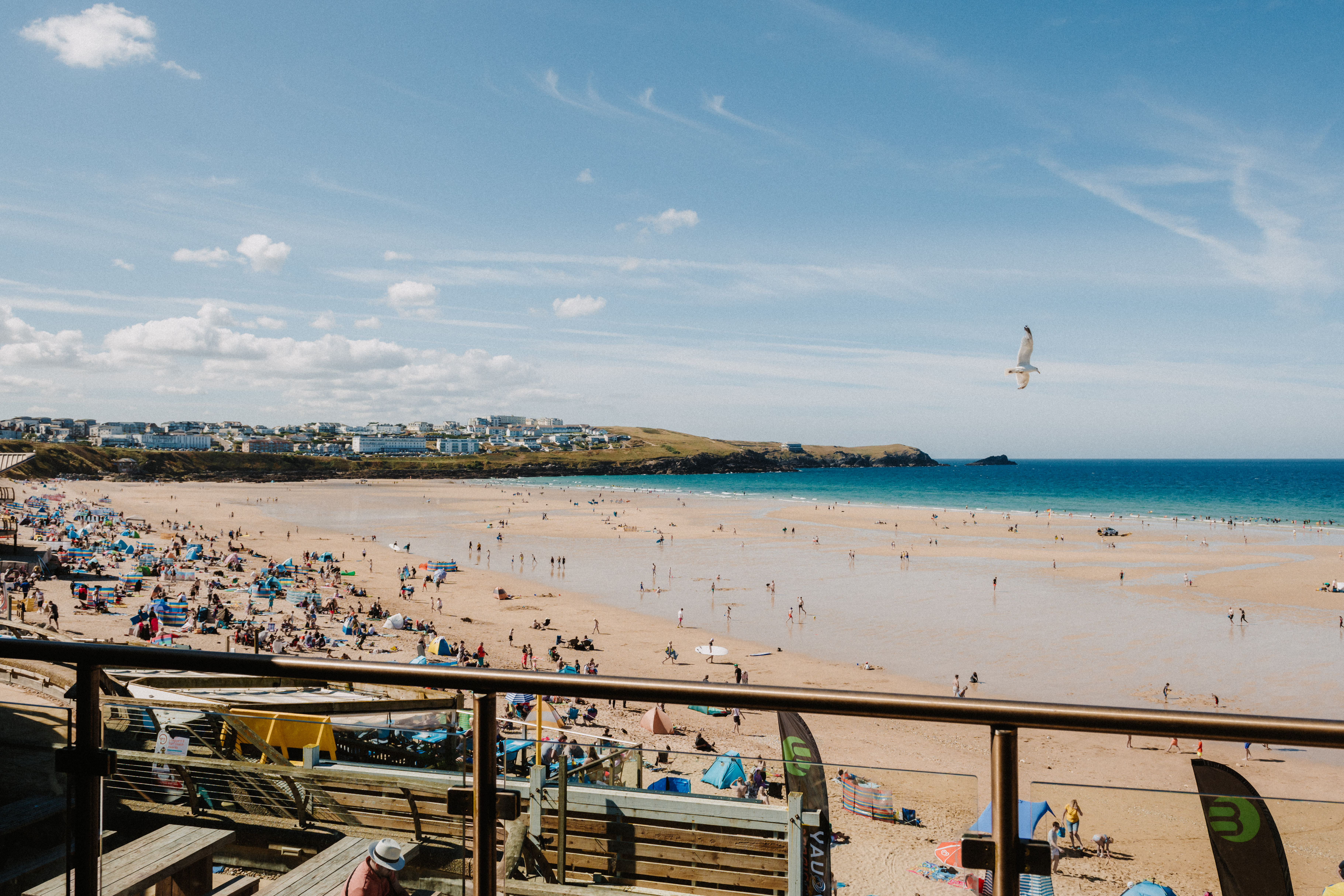 Longboard Bar beach view, ideal for outdoor events and team-building activities.