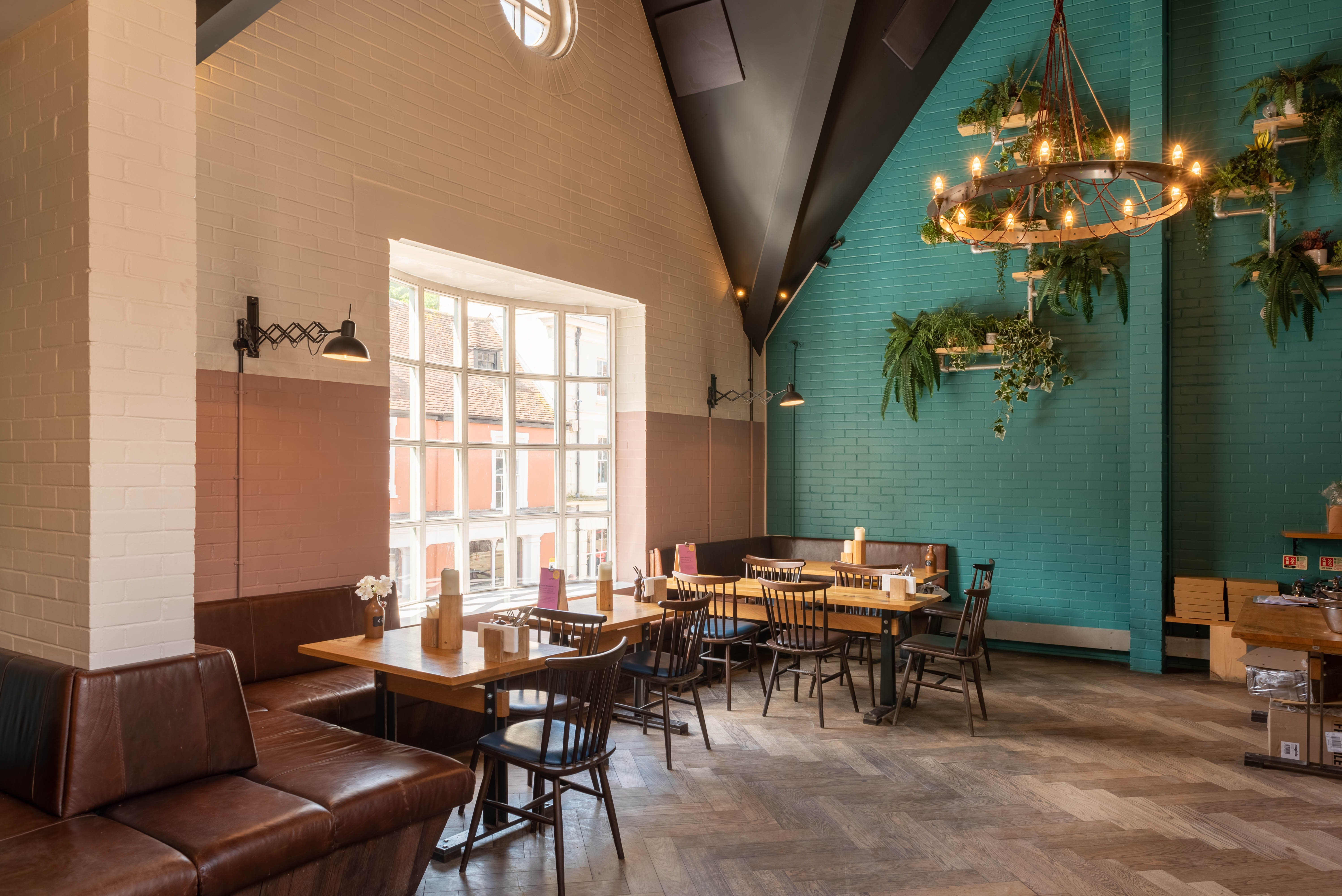 Full Venue Hire at The Winchester Stable, featuring high ceilings for events and gatherings.