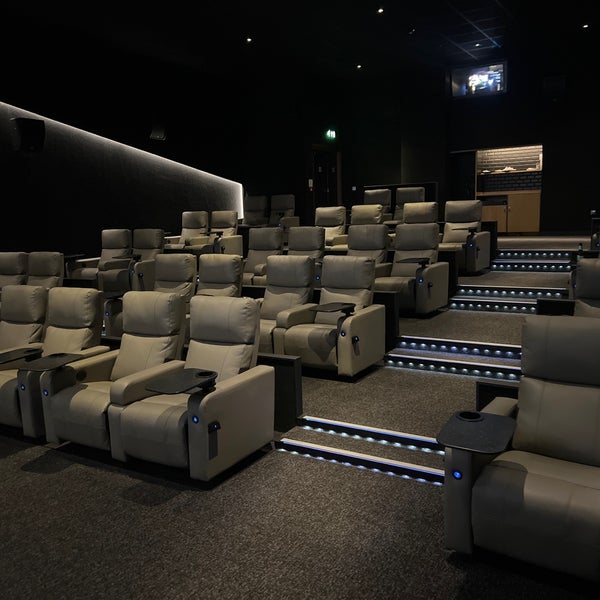 Odeon Luxe & Dine Islington: plush recliners in upscale theater for events and screenings.