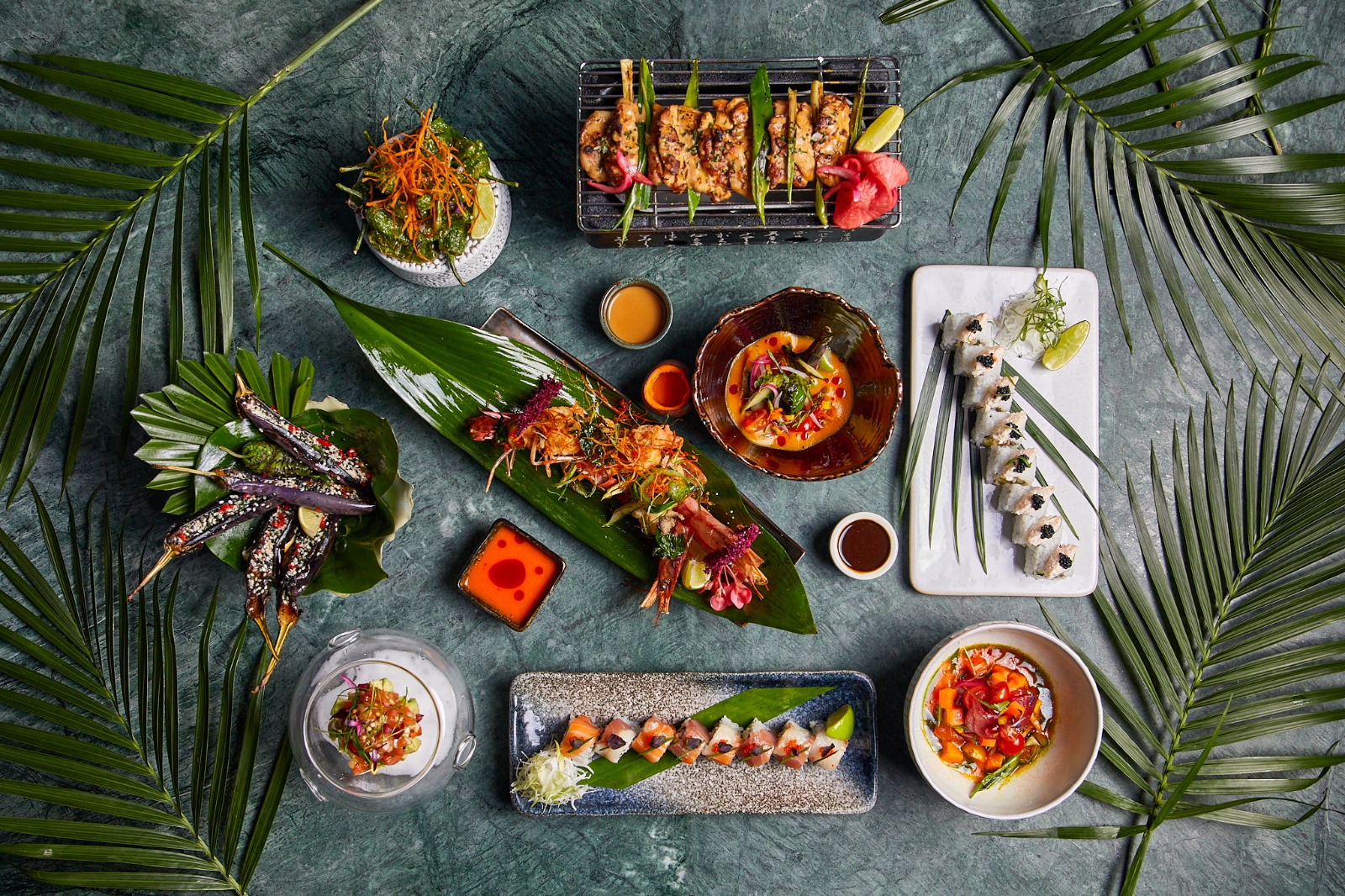 Gourmet dishes at Amaru Lounge & Bar, perfect for upscale summer events.