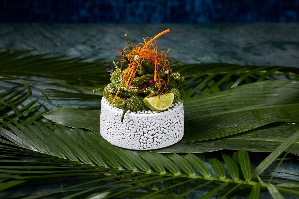 Gourmet dish at Amaru Lounge & Bar, perfect for upscale events and outdoor gatherings.