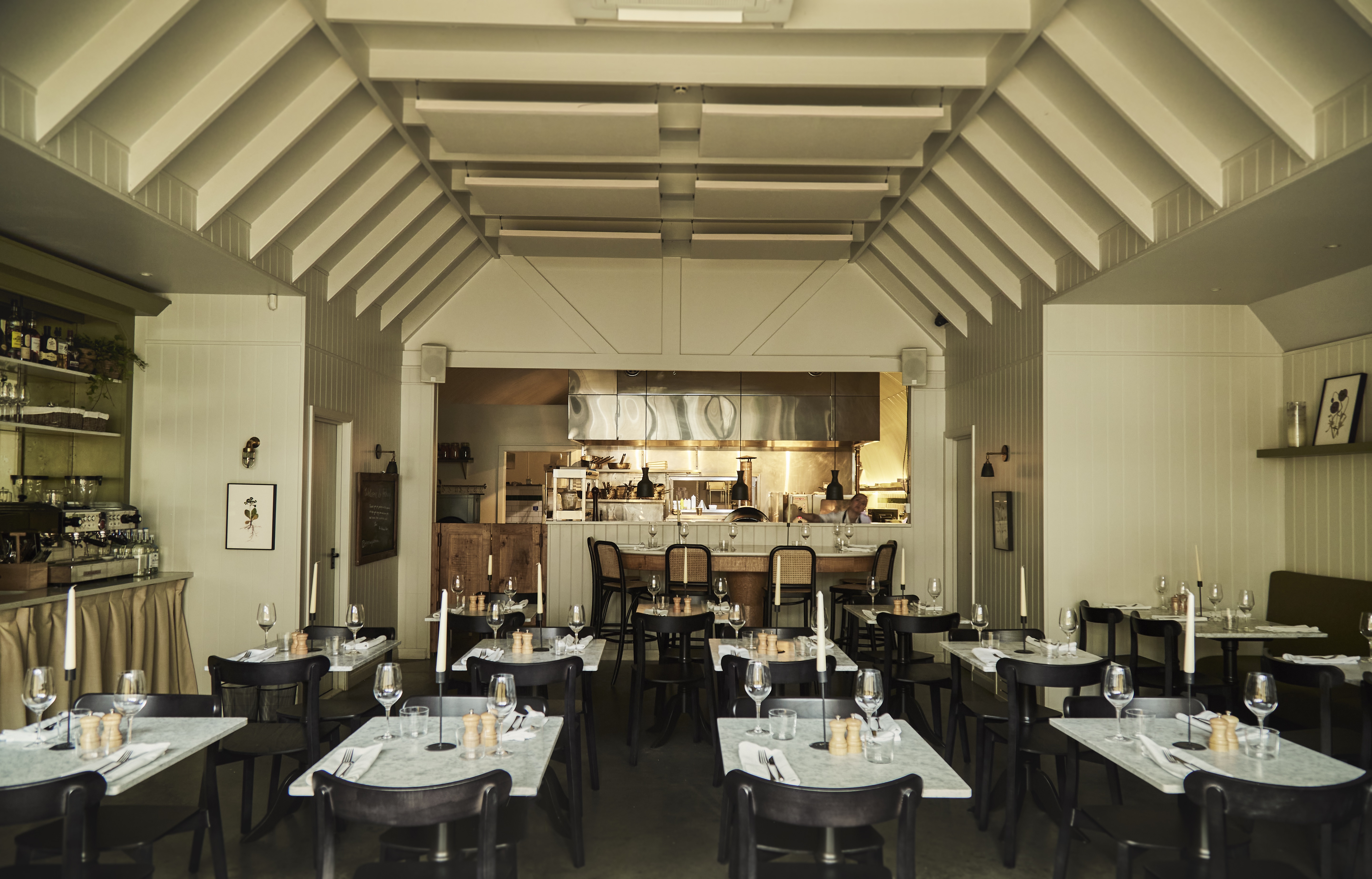 Stylish Archway Battersea restaurant with modern decor for events and gatherings.