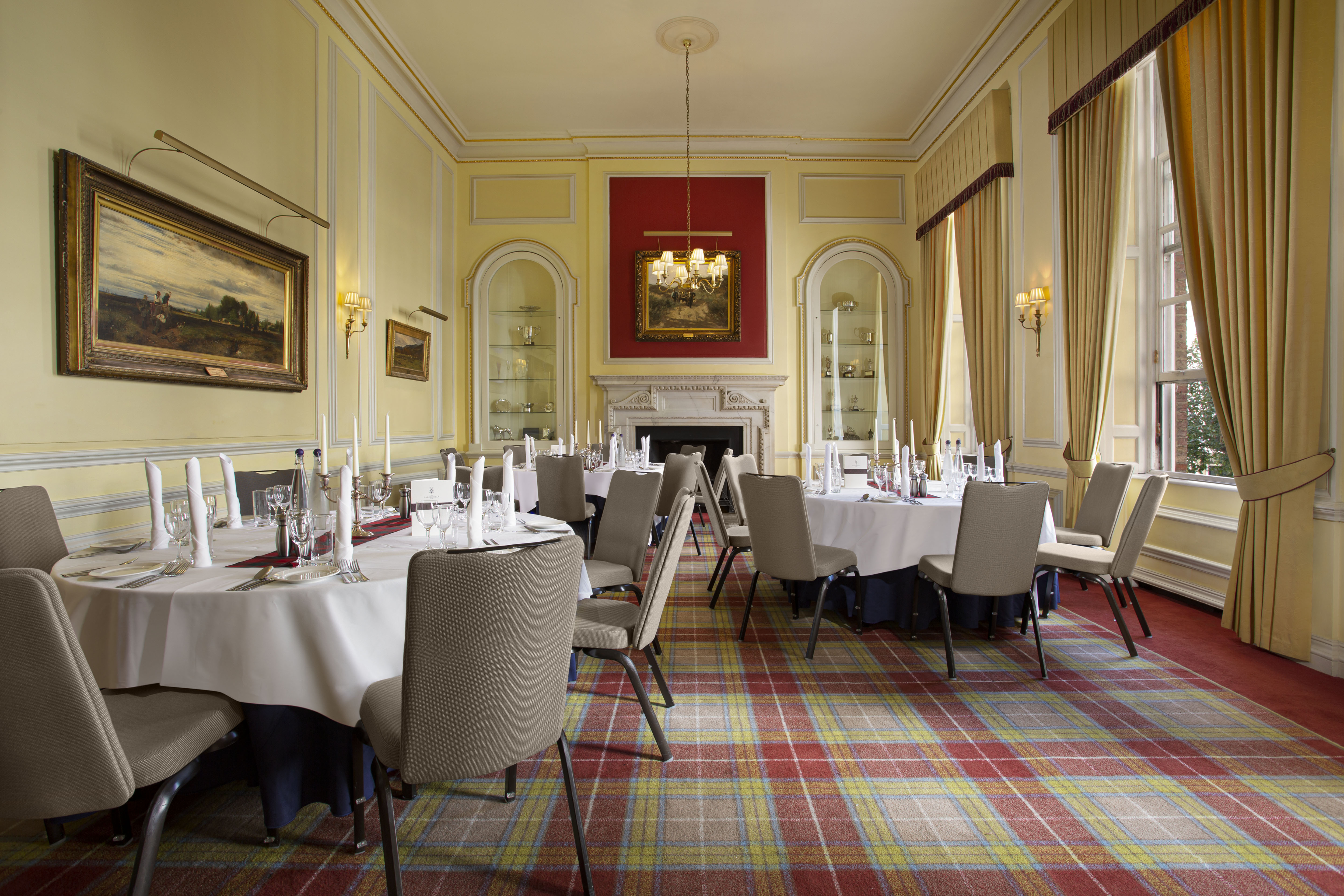 Caledonian Club Stuart Room private dining event