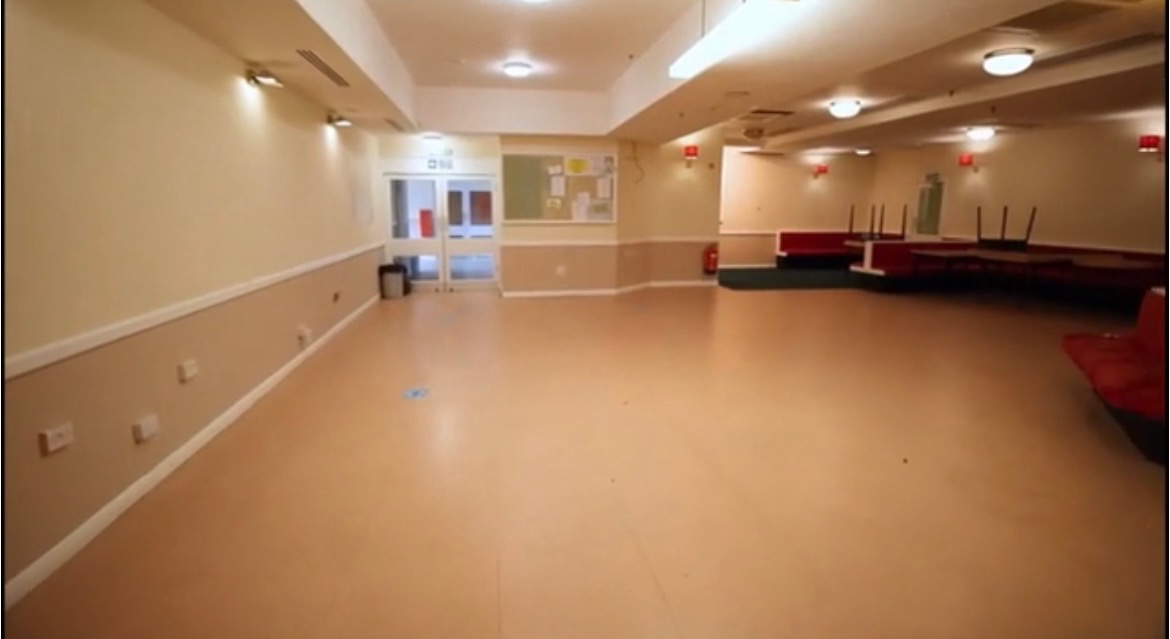 Banbury Trades and Labour Club event space, versatile layout for meetings and gatherings.