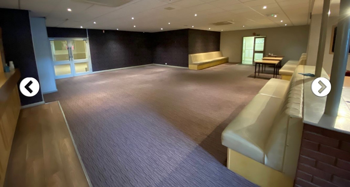 Versatile event space at Banbury Trades and Labour Club, ideal for meetings and workshops.