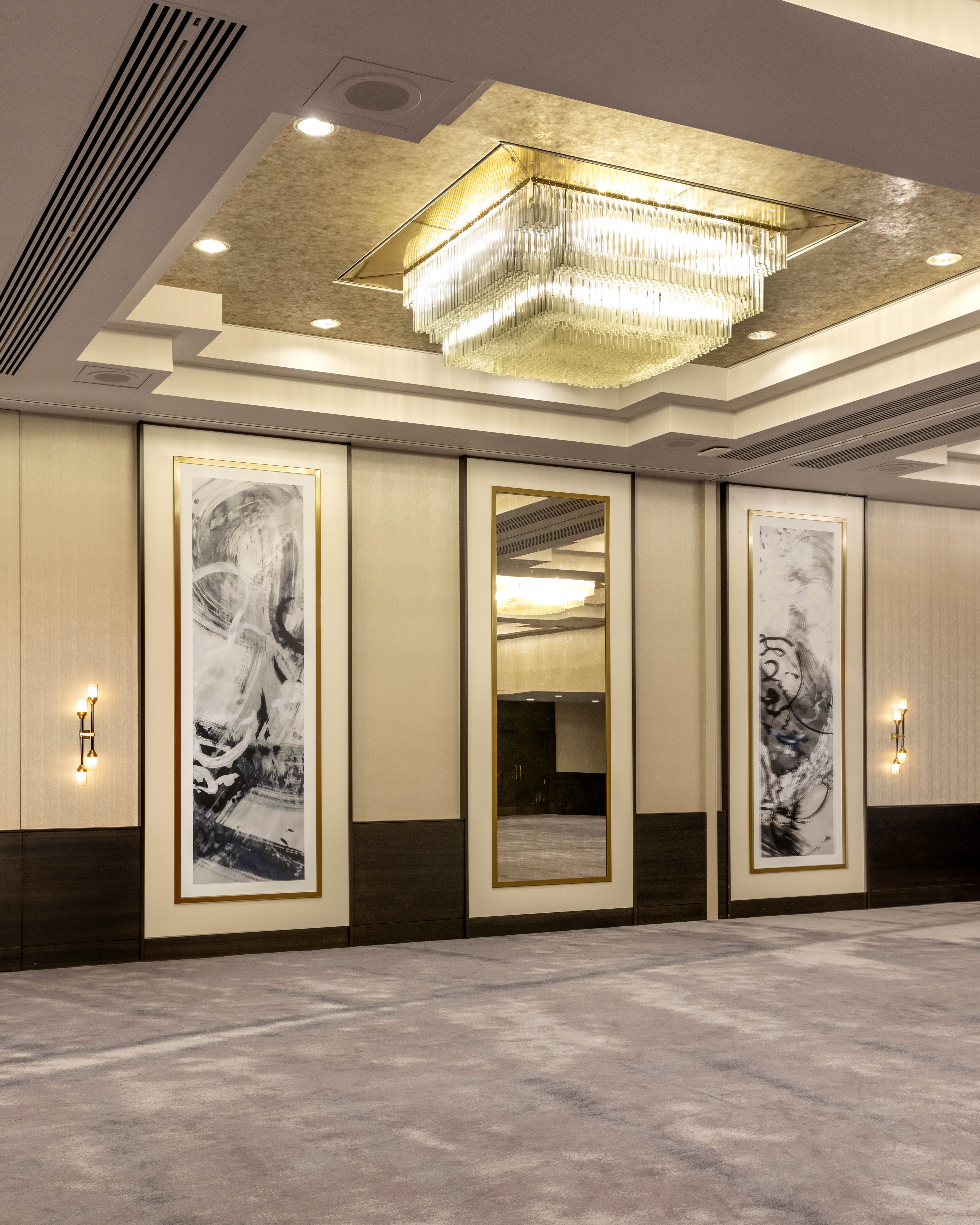Admiral Suite at Hilton London Metropole, elegant event space for corporate meetings and receptions.