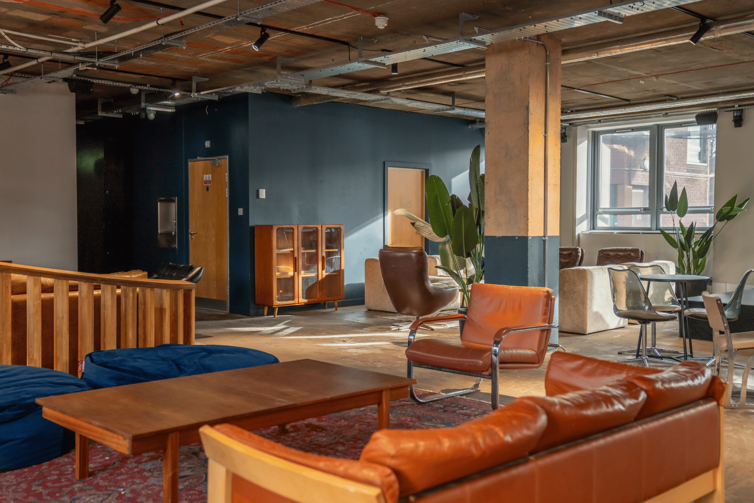 Versatile event space at FACTORY 15 Bar, ideal for meetings and networking in Barking.