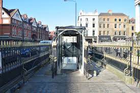Ornate entrance of The Toilet Club, perfect for unique events and gatherings.