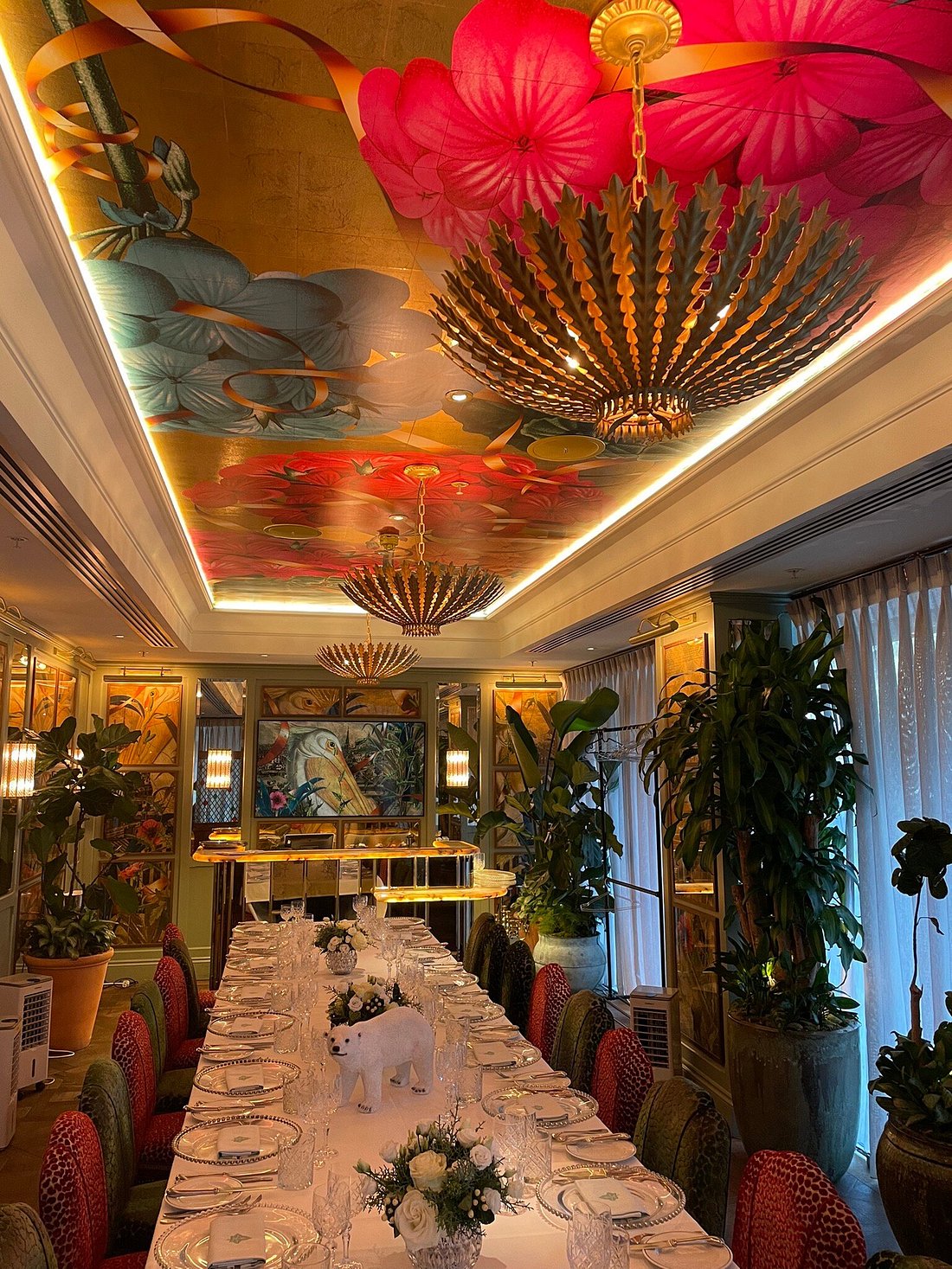 Elegant Pelican Room at The Ivy Victoria, perfect for upscale events and gatherings.