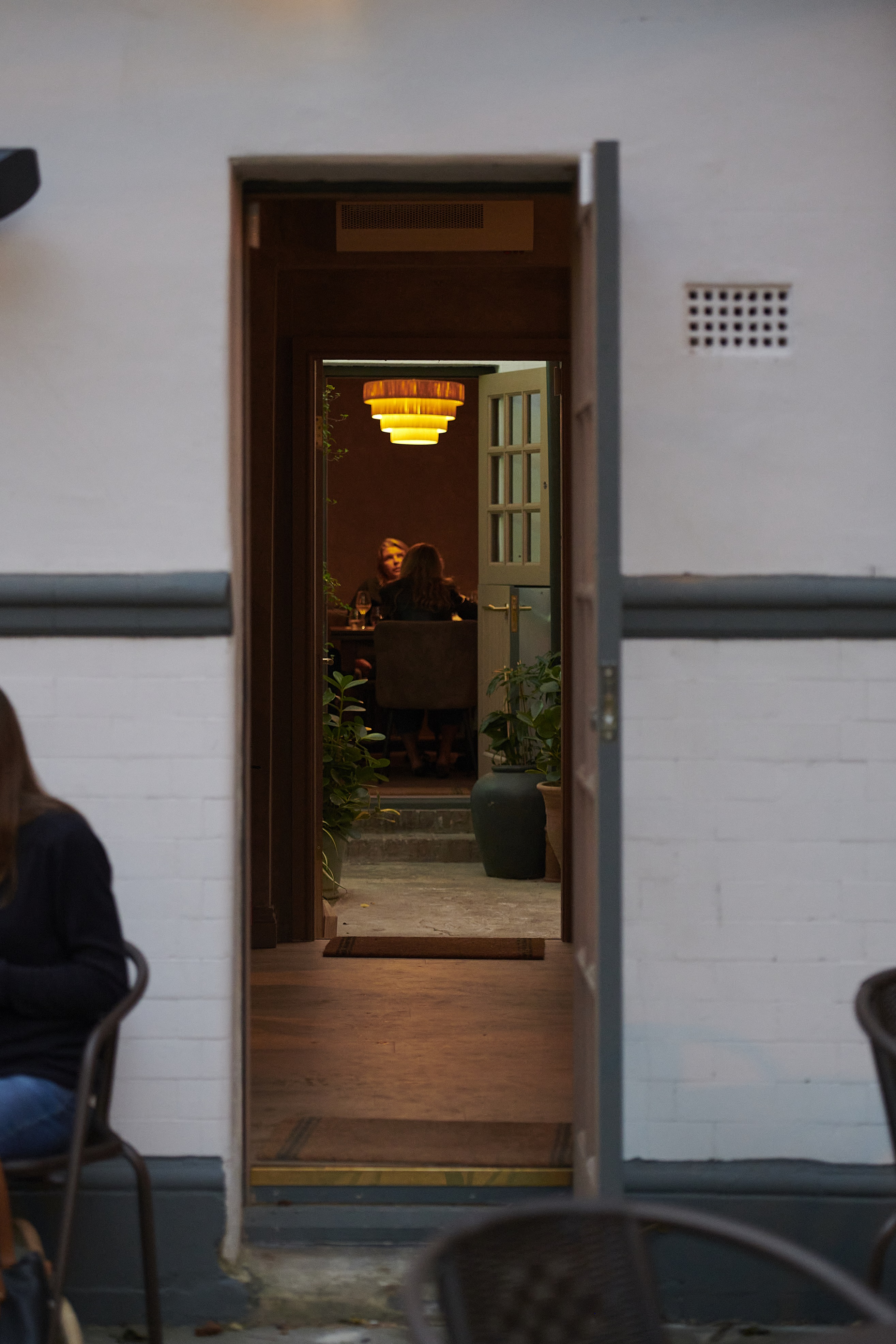 Intimate dining setting at Private Snug, ideal for small meetings and events.