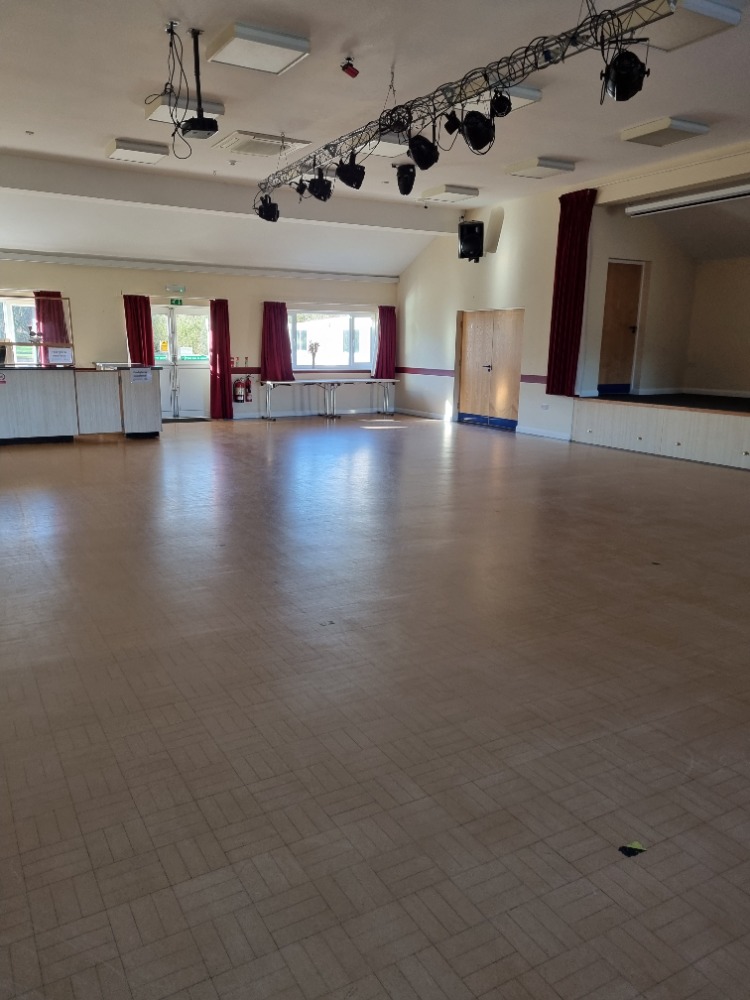 Windsor Hall in Skipsea Village: spacious event venue with natural light for gatherings.