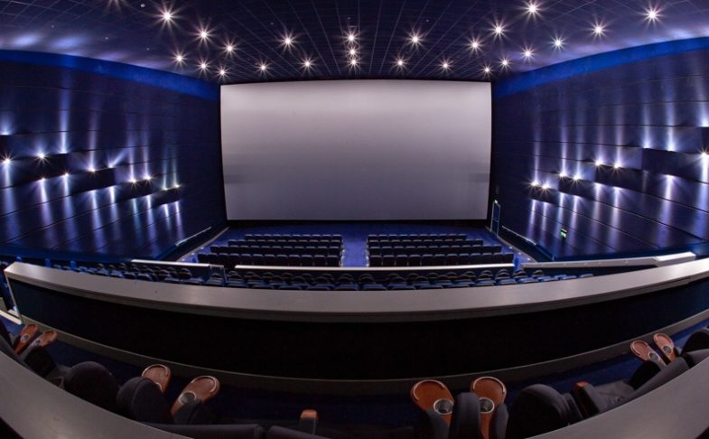 Modern auditorium in ODEON Liverpool ONE, ideal for corporate events and film screenings.