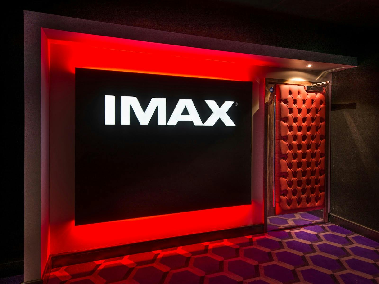 IMAX theater entrance at ODEON Milton Keynes, ideal for corporate events and product launches.