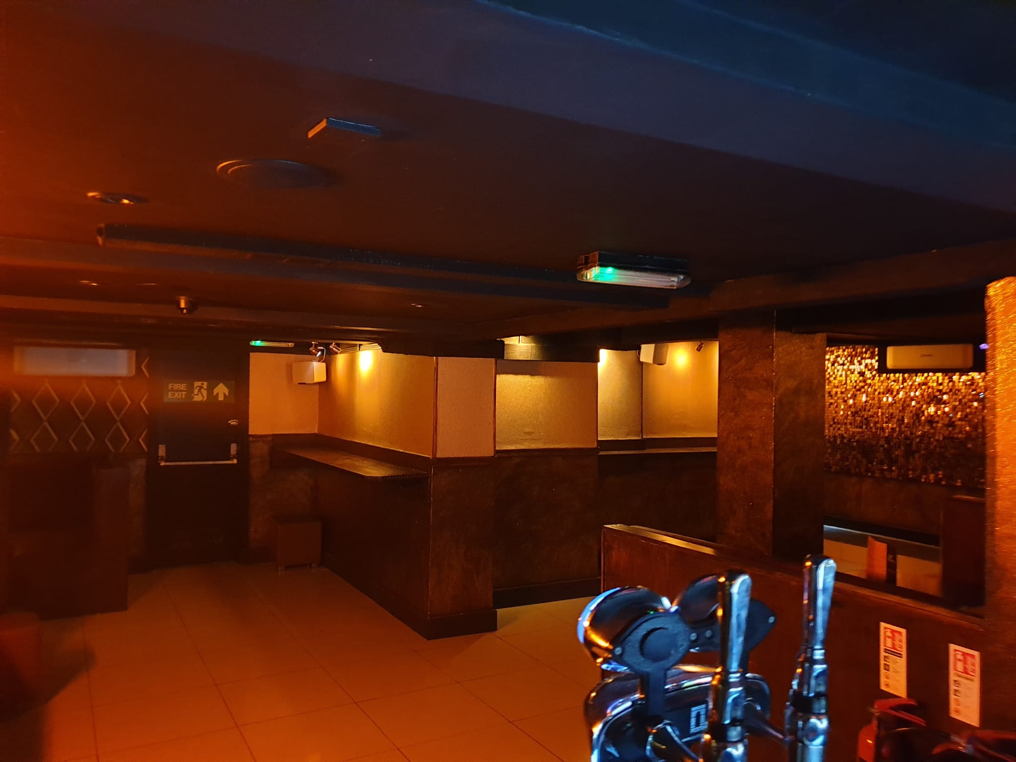 Miniature Restaurant event space with modern decor for networking and private gatherings.