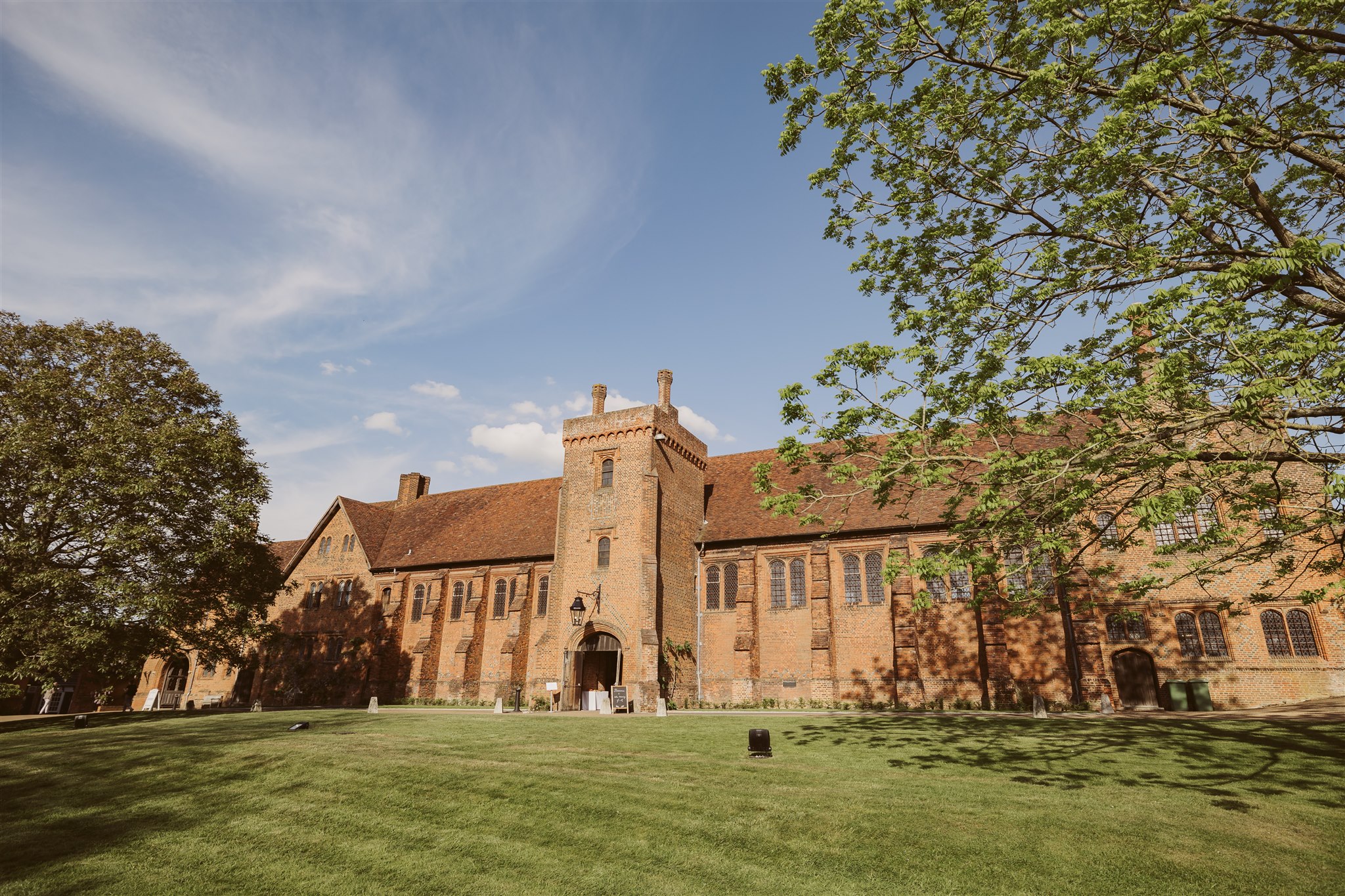 Historic Old Palace at Hatfield House, ideal for weddings and corporate events.
