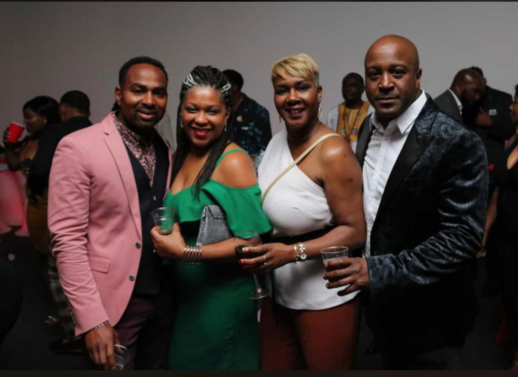 Elegant gathering at Sky Emerald Banqueting Suite, perfect for networking events.