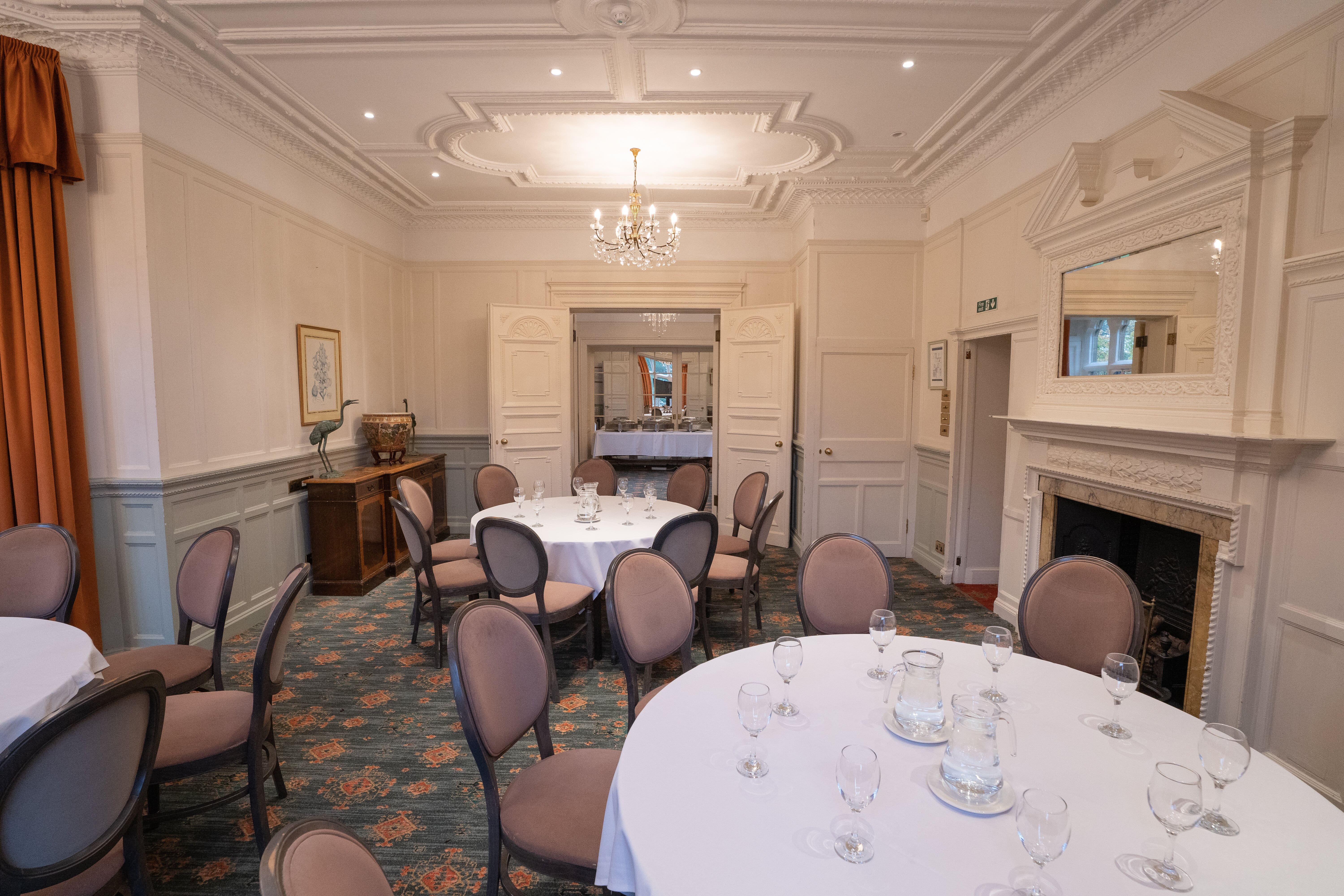 Magnolia meeting room at Warren House Hotel, elegant decor for corporate events.