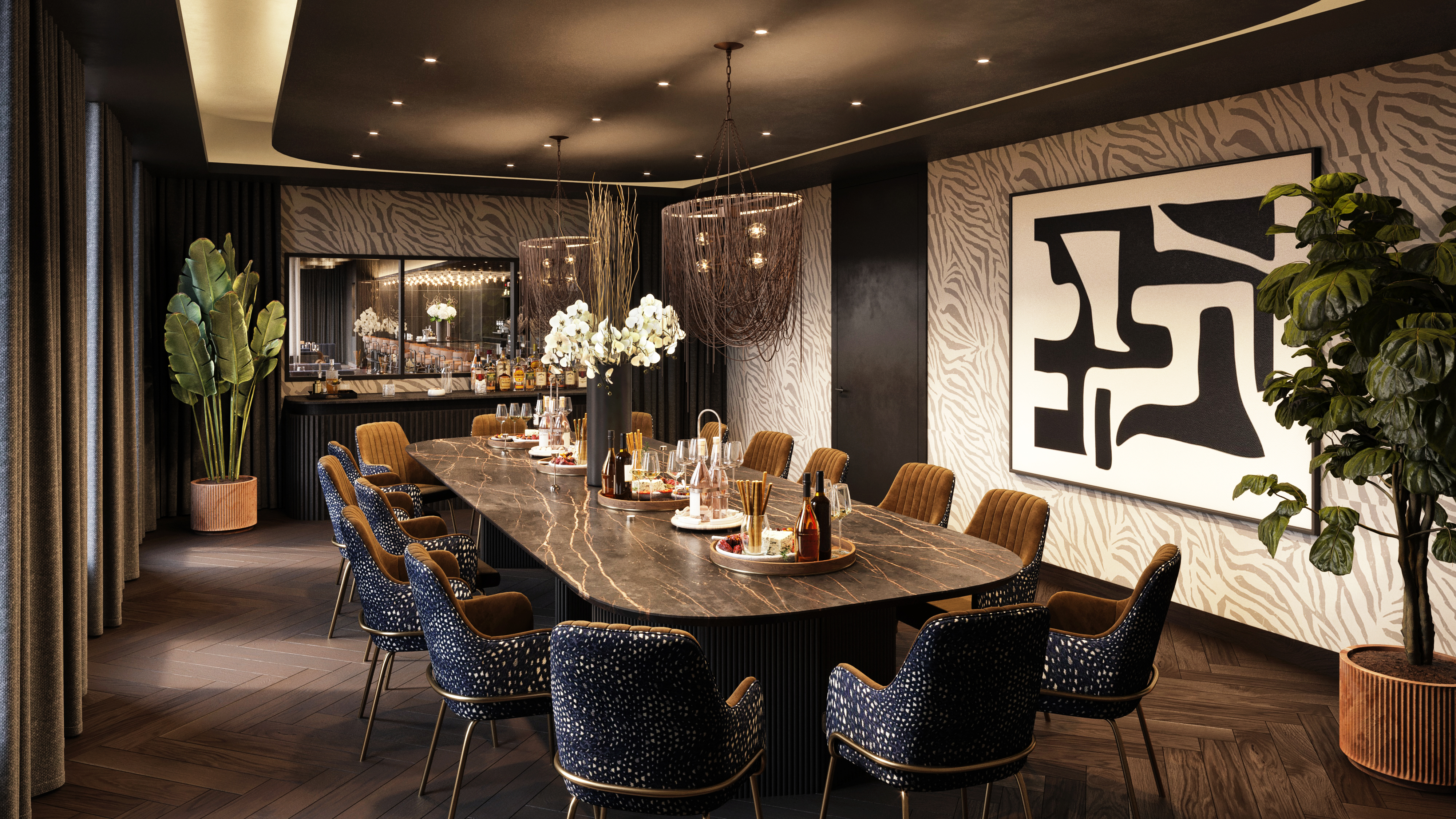 AMANO Covent Garden private dining room event