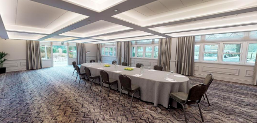 Victoria Louis suite at Sopwell House, bright meeting room for corporate events.