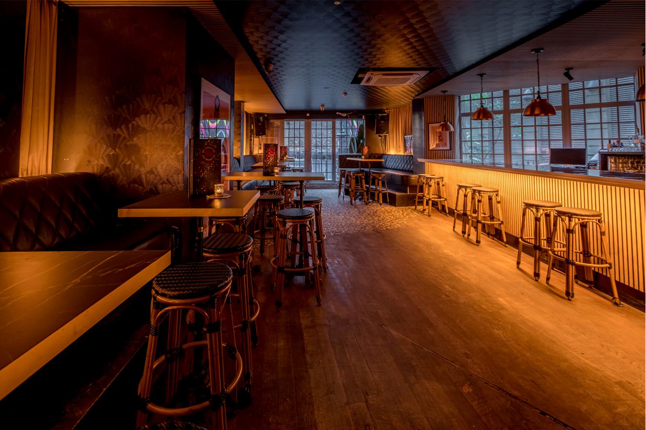 Terrace Bar at The Cocktail Club Bristol, modern venue for networking and social events.