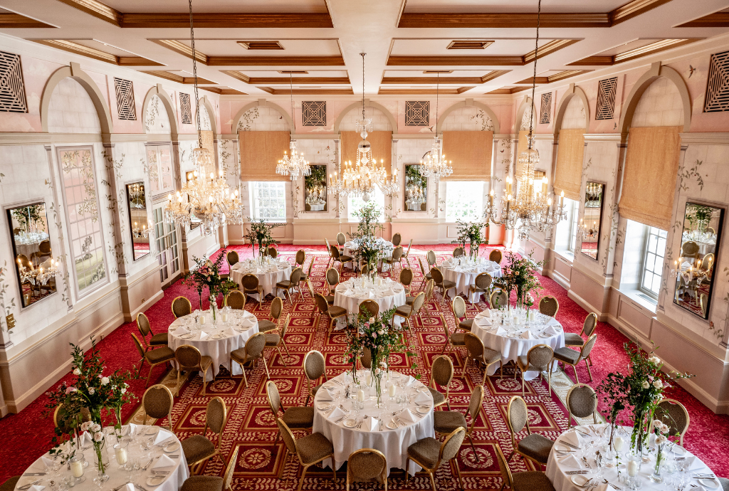 Bloomsbury Queen Mary Hall ballroom wedding gala