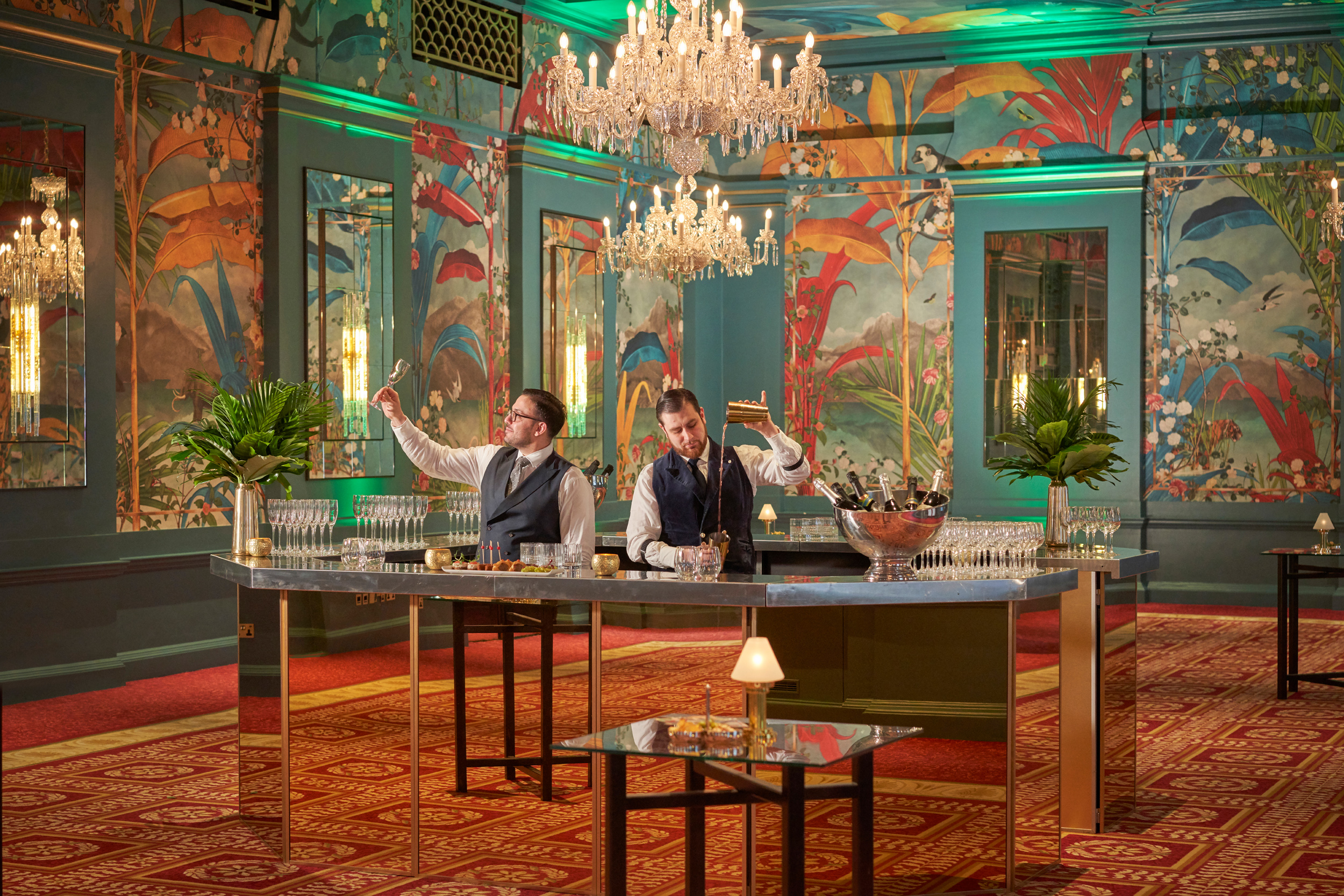 Bloomsbury George V Hall cocktail reception glamour event