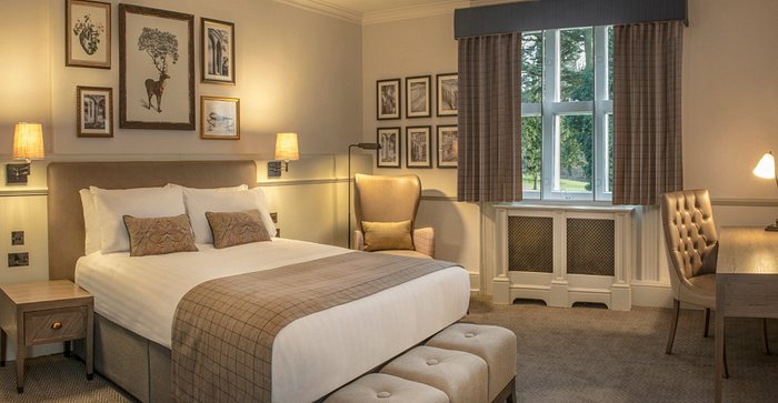 De Vere Latimer Estate hotel room with natural light, perfect for events and meetings.