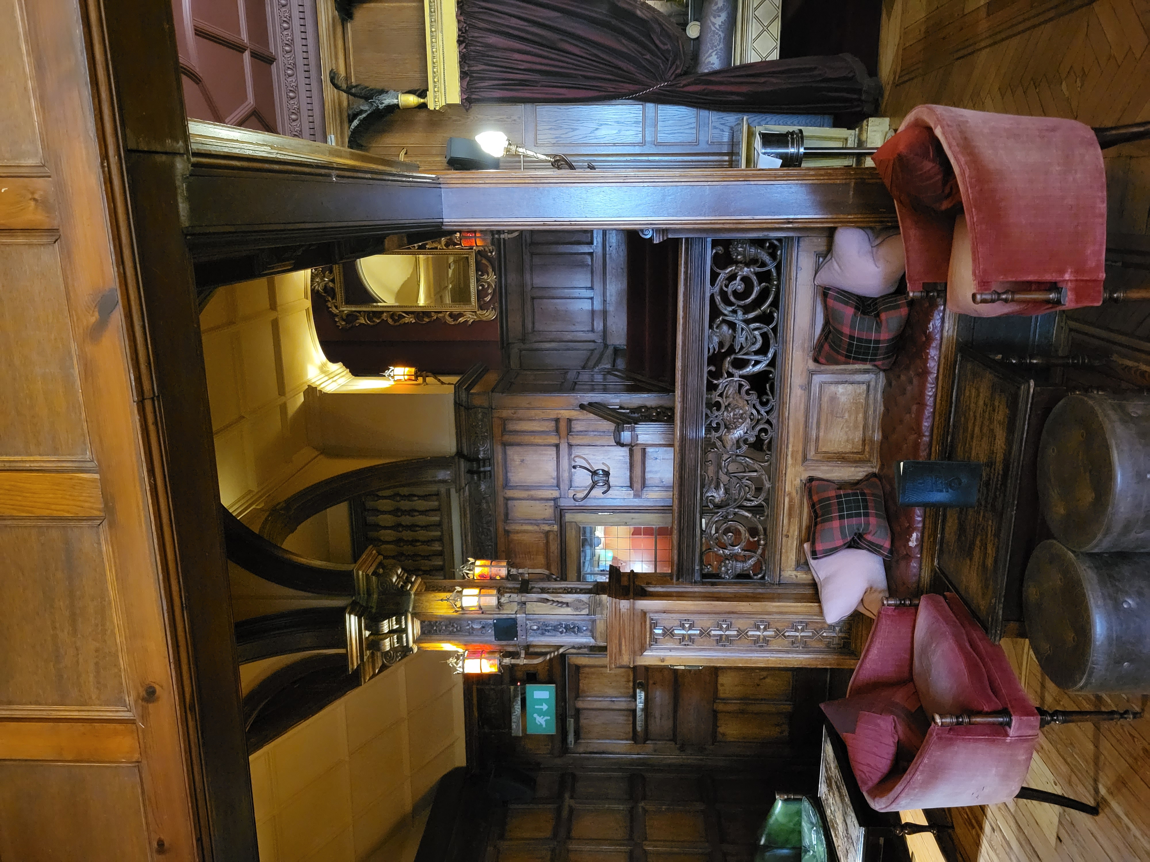 Elegant Bar 190 at The Gore with rich wood paneling, perfect for upscale events.