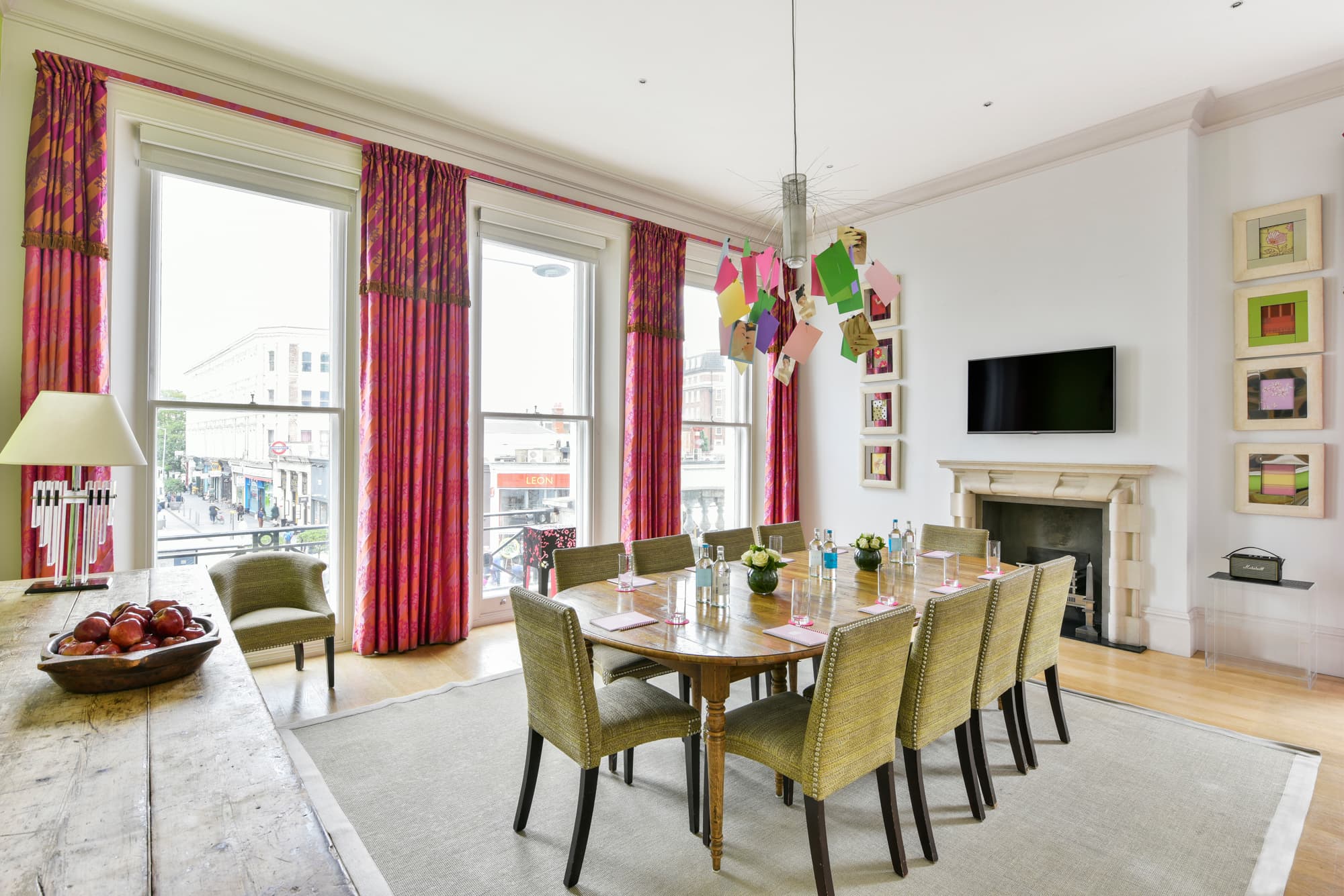 Elegant meeting space at The Pelham Hotel, perfect for corporate gatherings and workshops.