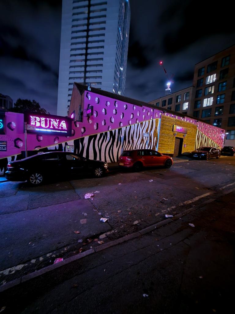 Vibrant Terrace Garden at BUNA Lounge, perfect for parties and events.