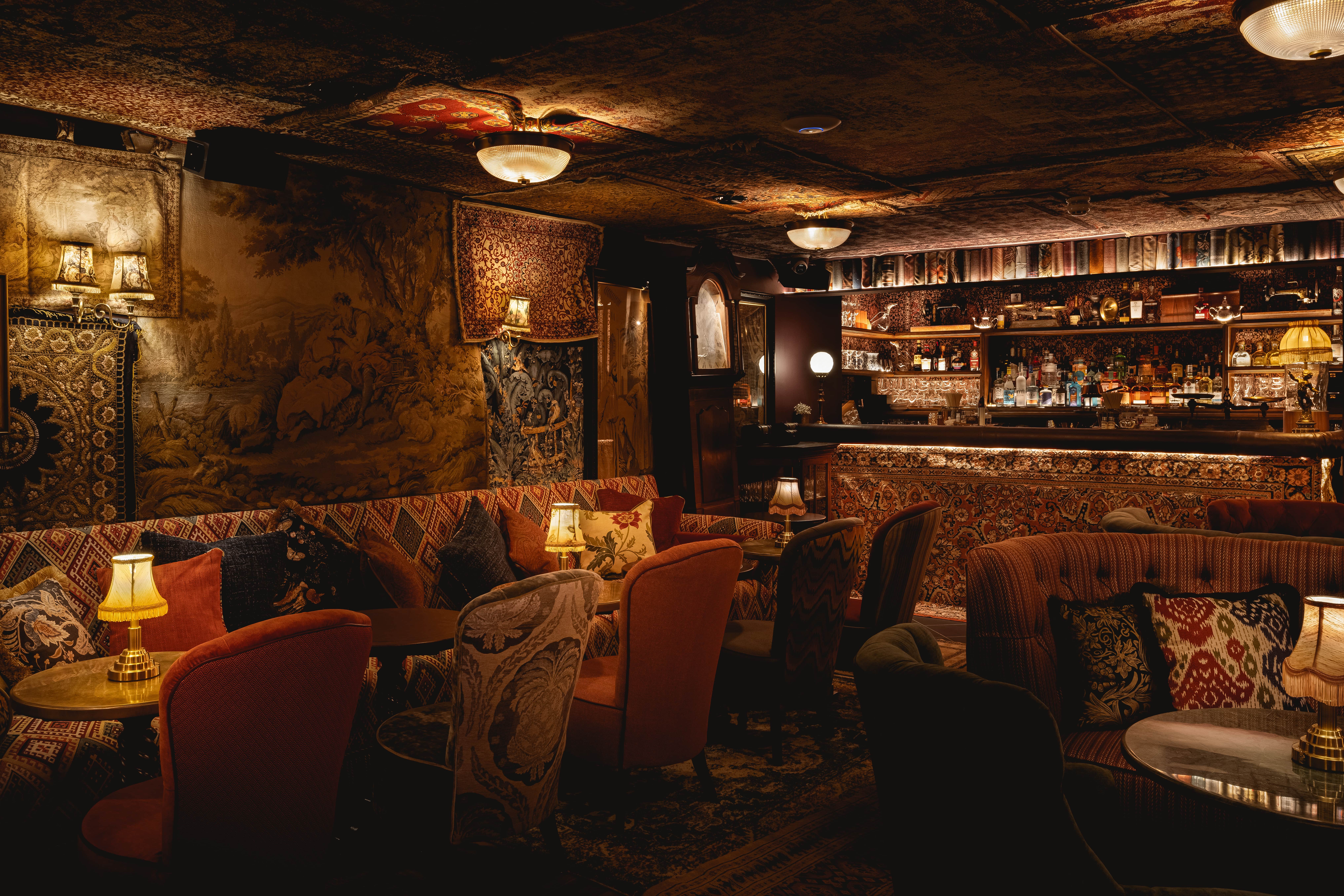 Cozy venue hire at Mr Fogg's Pawnbrokers, ideal for intimate gatherings and receptions.
