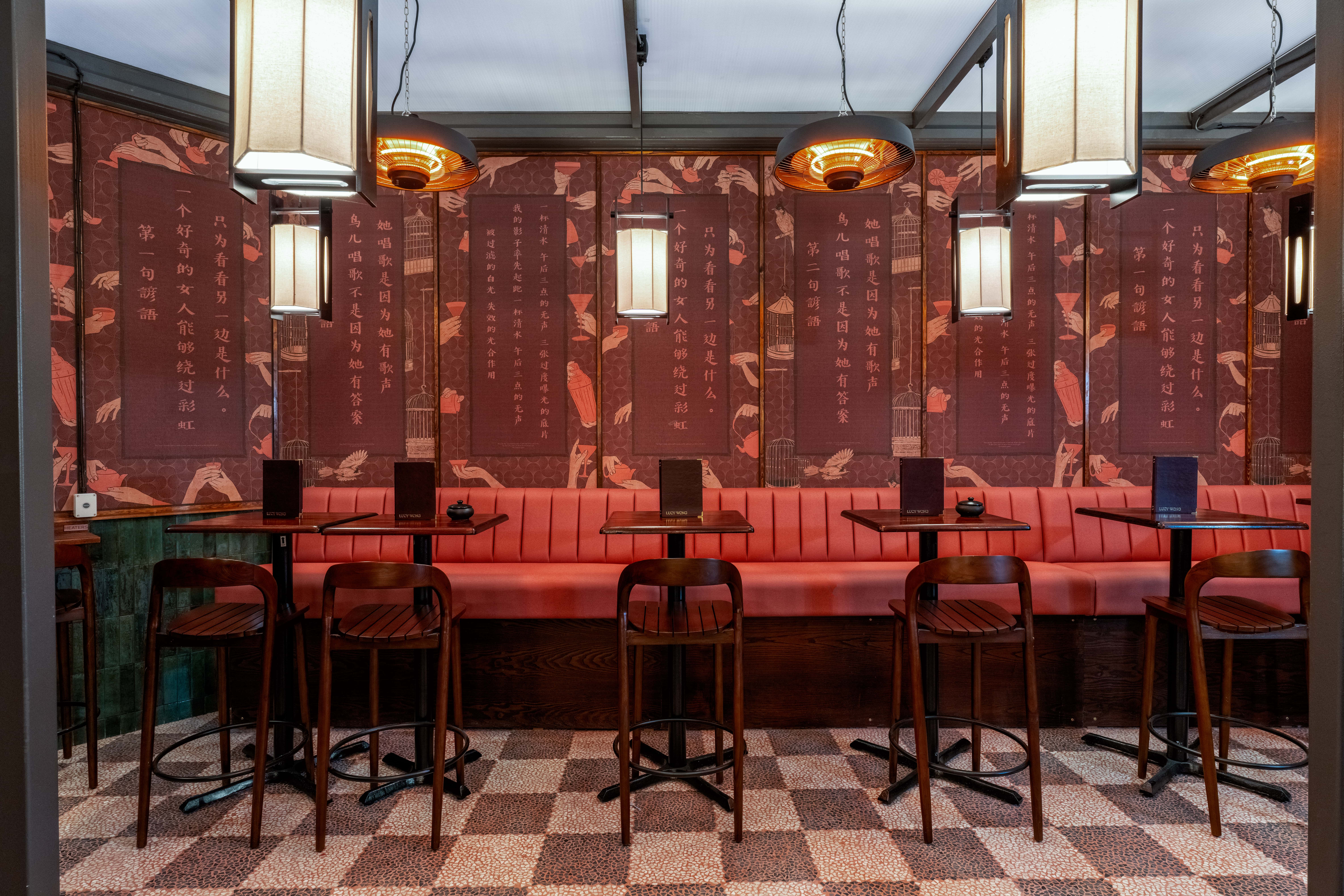 Stylish meeting space at The Courtyard in Lucy Wong, perfect for networking events.