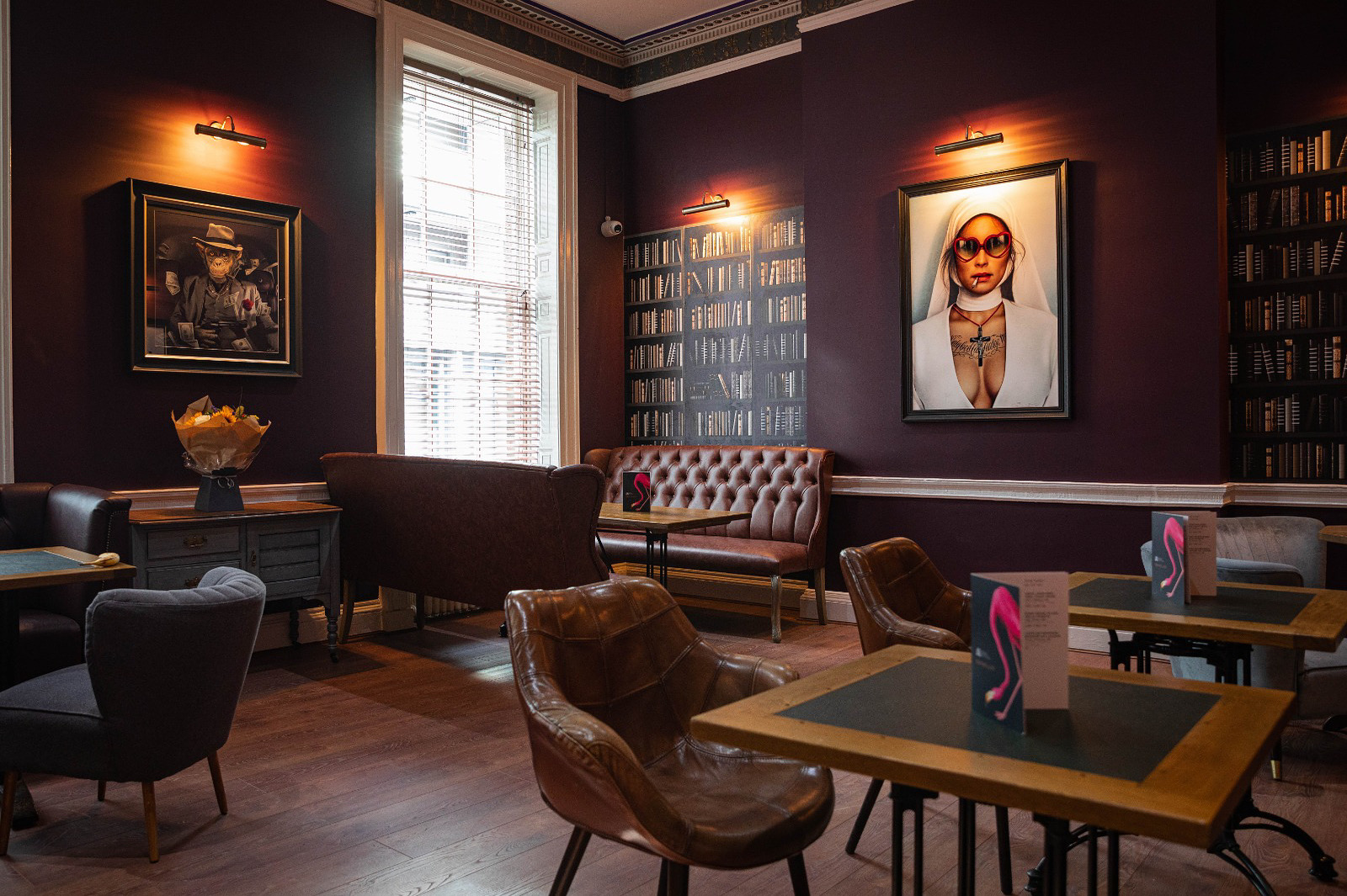 Stylish meeting space at Royal Institution Bar, perfect for networking events and gatherings.