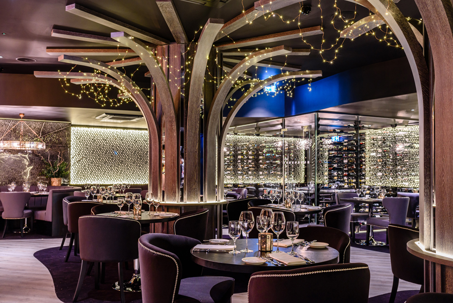 Sophisticated dining venue in Birmingham, ideal for upscale events and corporate dinners.