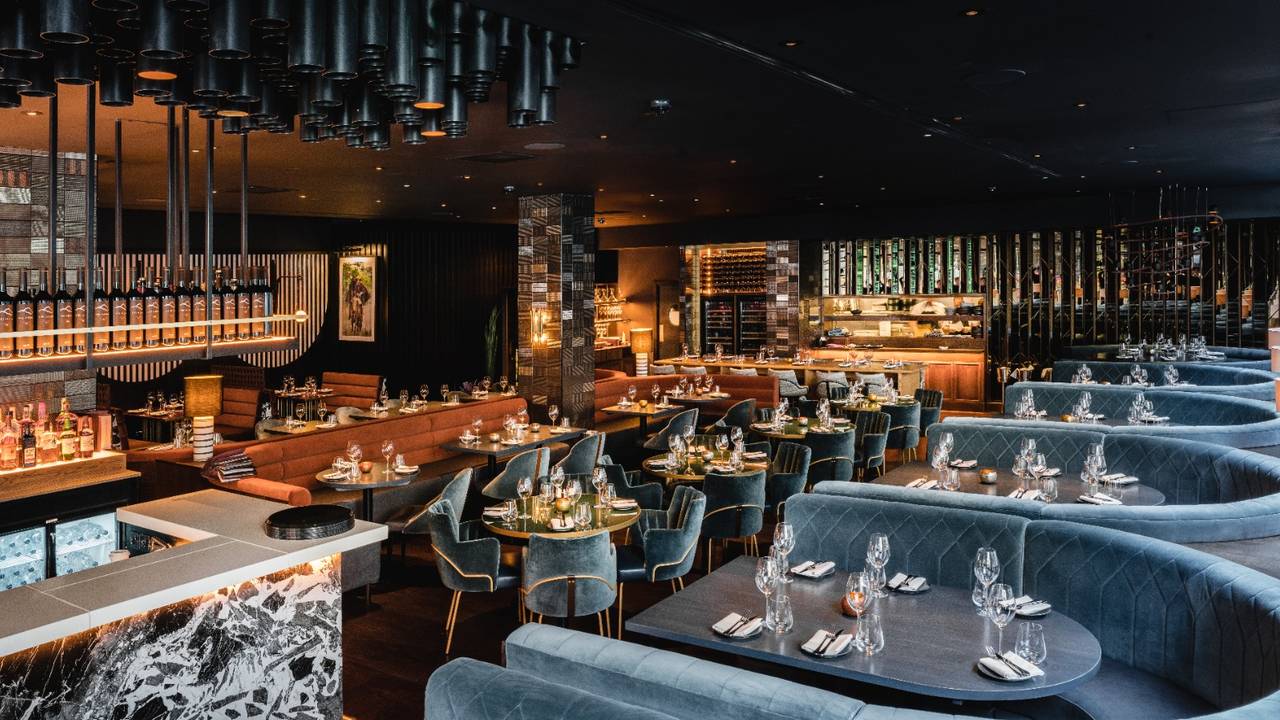 Sophisticated dining venue in Glasgow with elegant decor for upscale events and celebrations.