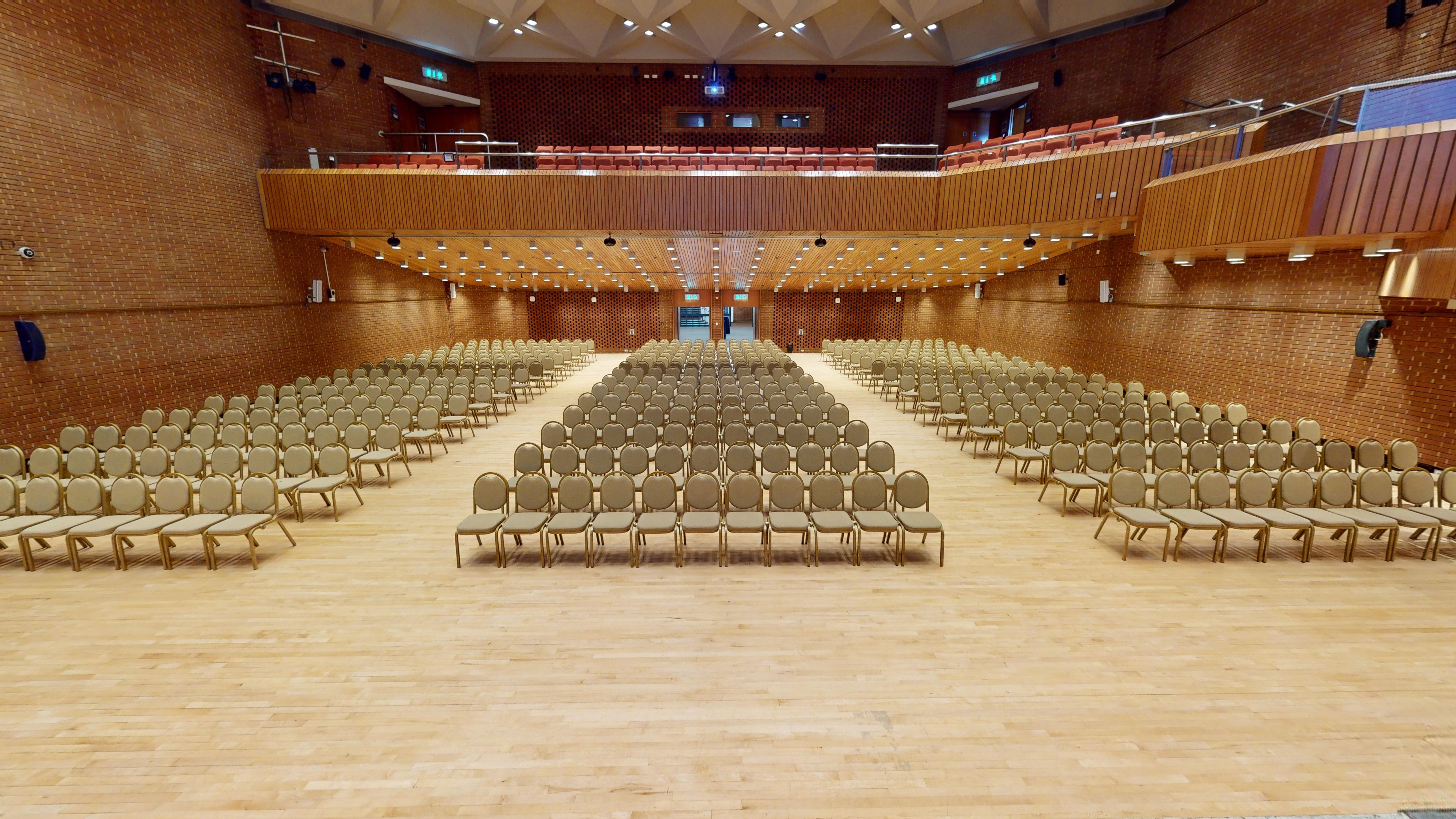 Great Hall at Kensington Centre, spacious event venue for conferences and workshops.