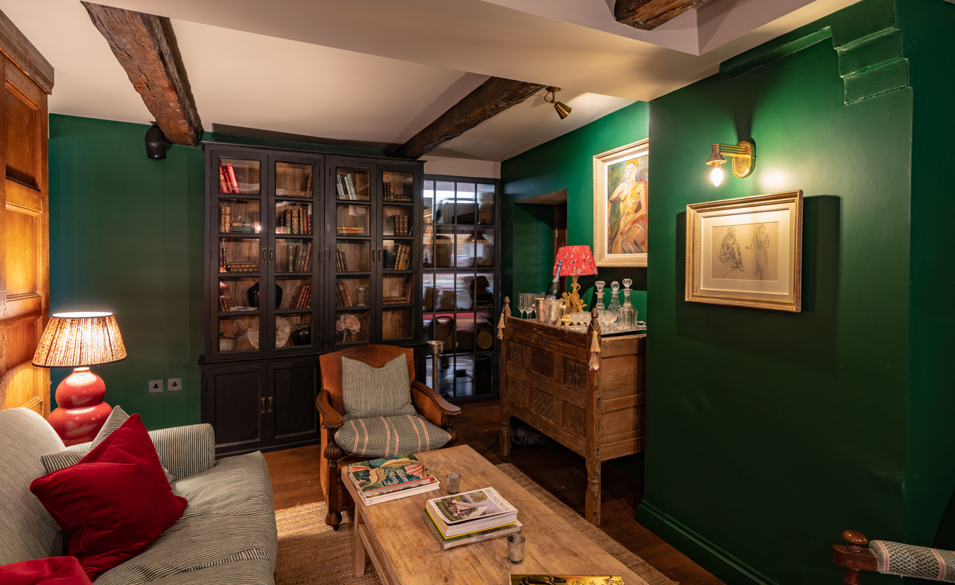 Cozy Feasting Room at The Double Red Duke, perfect for meetings and gatherings.