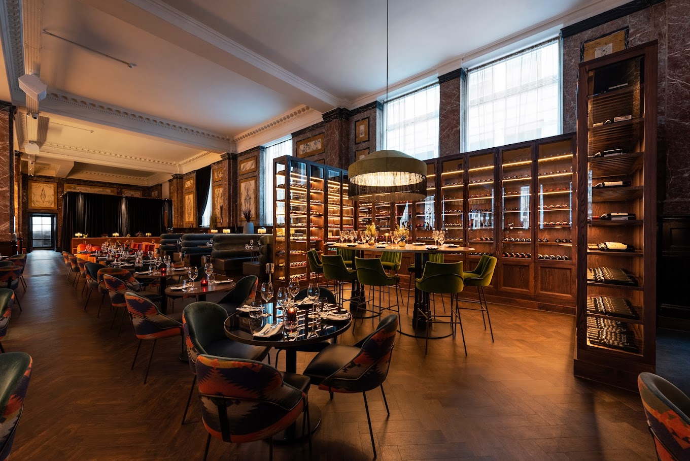 Elegant BANKERS OFFICE in Liverpool, ideal for upscale events and private dinners.