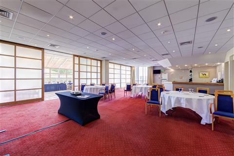Newmarket Racecourse event space with modern design, ideal for corporate events and gatherings.