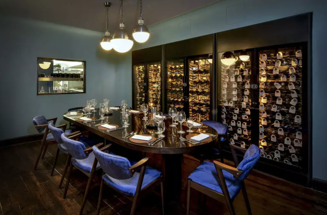 Elegant Jeroboam Room at Cabotte, perfect for corporate dinners and exclusive events.