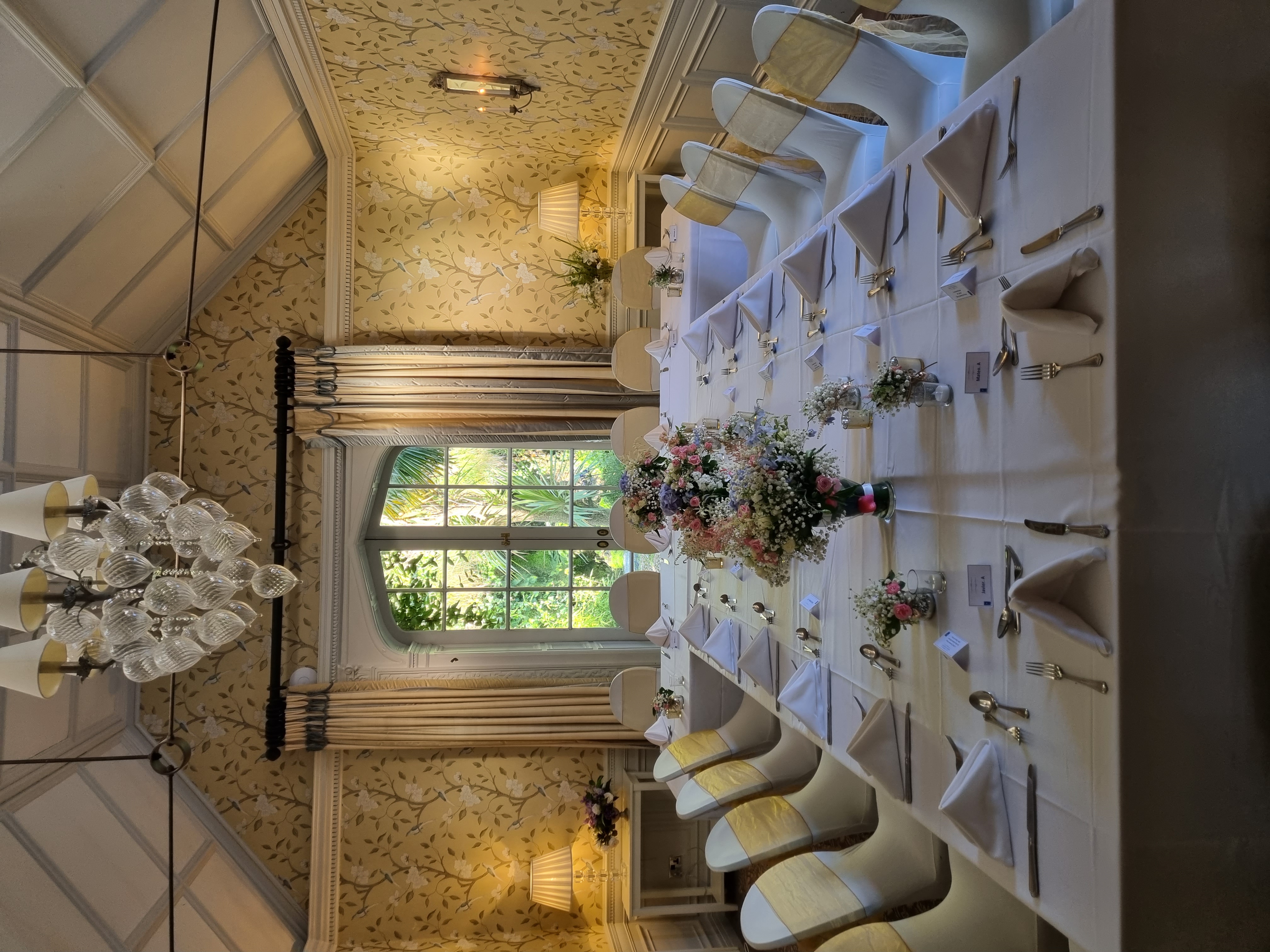 Elegant meeting room at Four Seasons Warren House Hotel, ideal for corporate events.