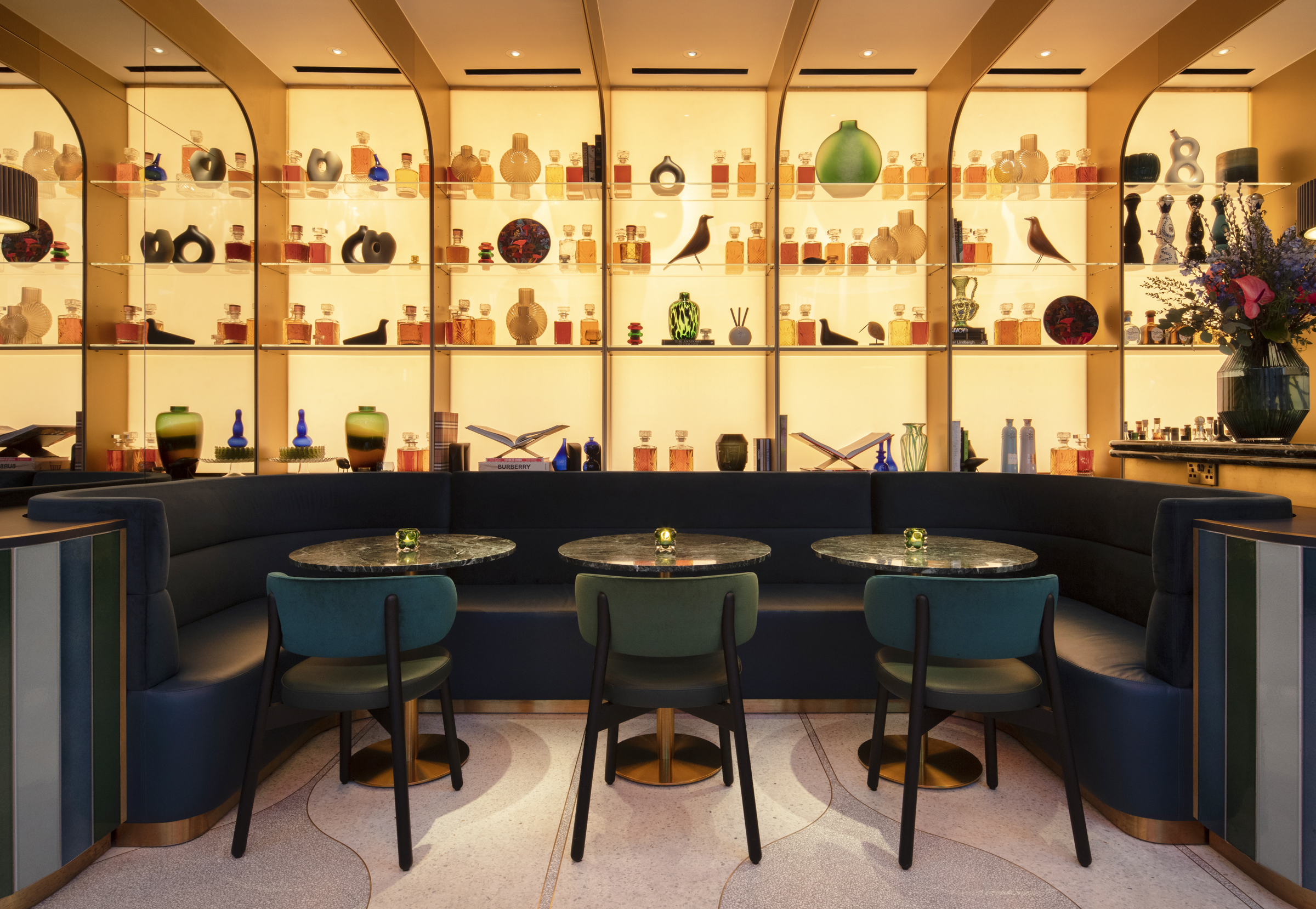 Stylish venue with cozy seating for intimate meetings and networking events.