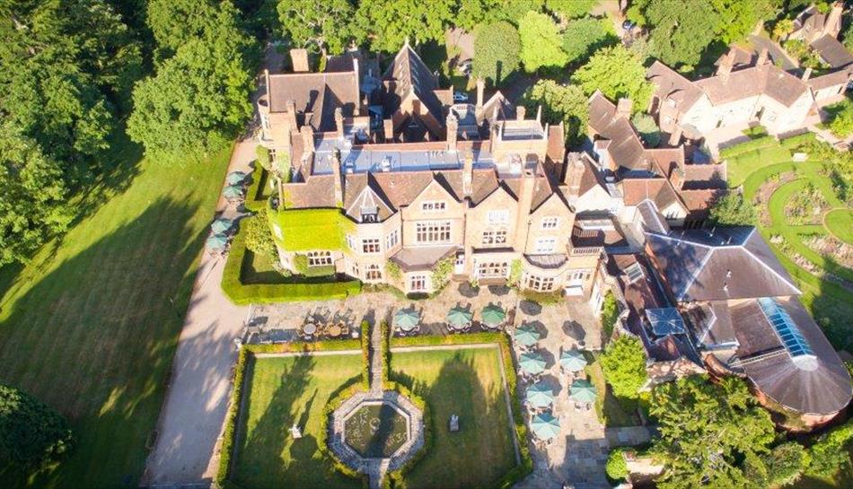 London Room at Warren House Hotel, elegant venue for corporate events and weddings.