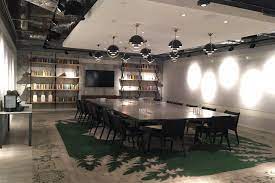 Modern meeting room at Bankside Hotel, ideal for conferences and brainstorming sessions.